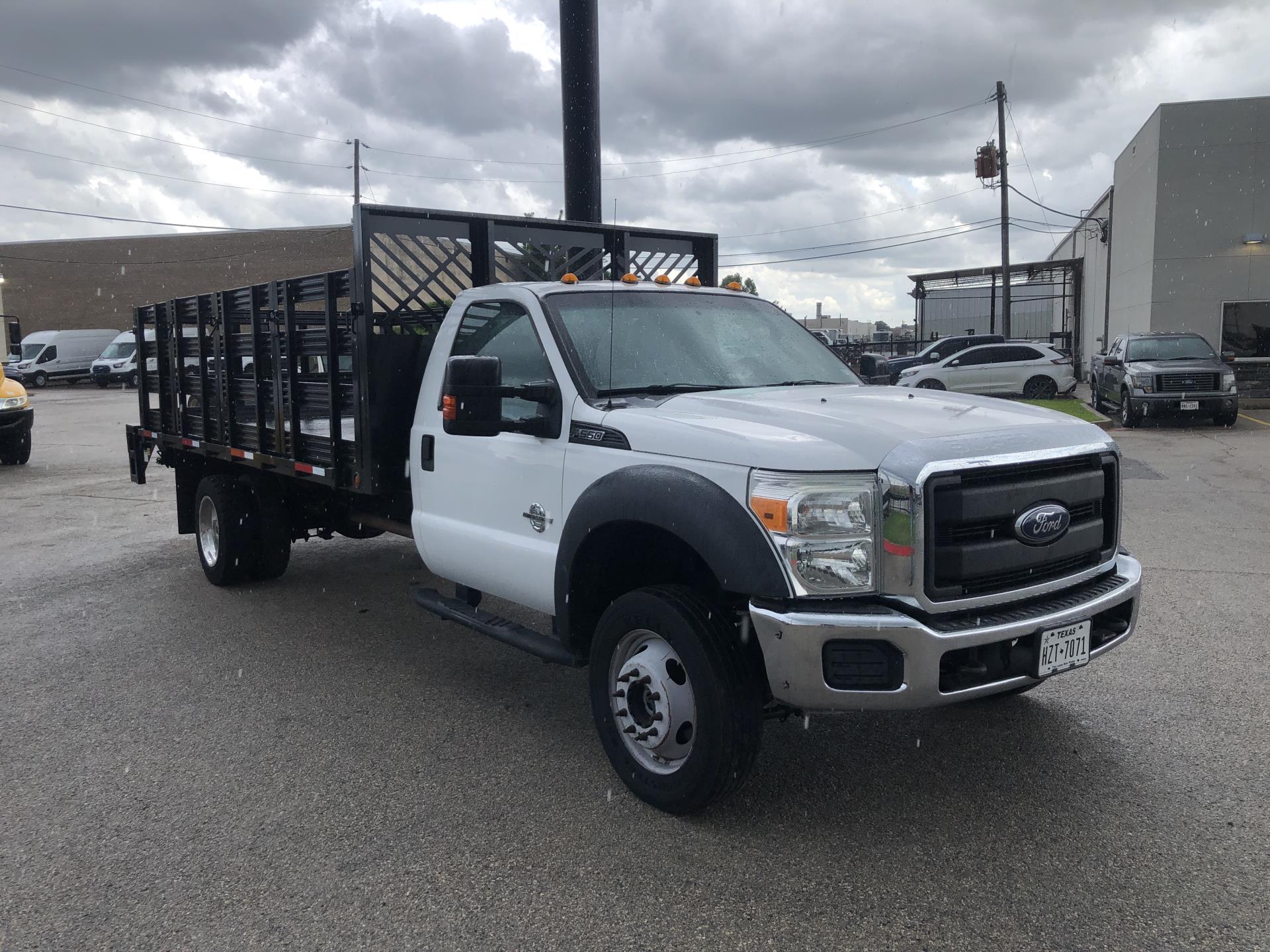 Used 2016 Ford F-550 Regular Cab 4x4, Stake Bed for sale #1377683 - photo 12