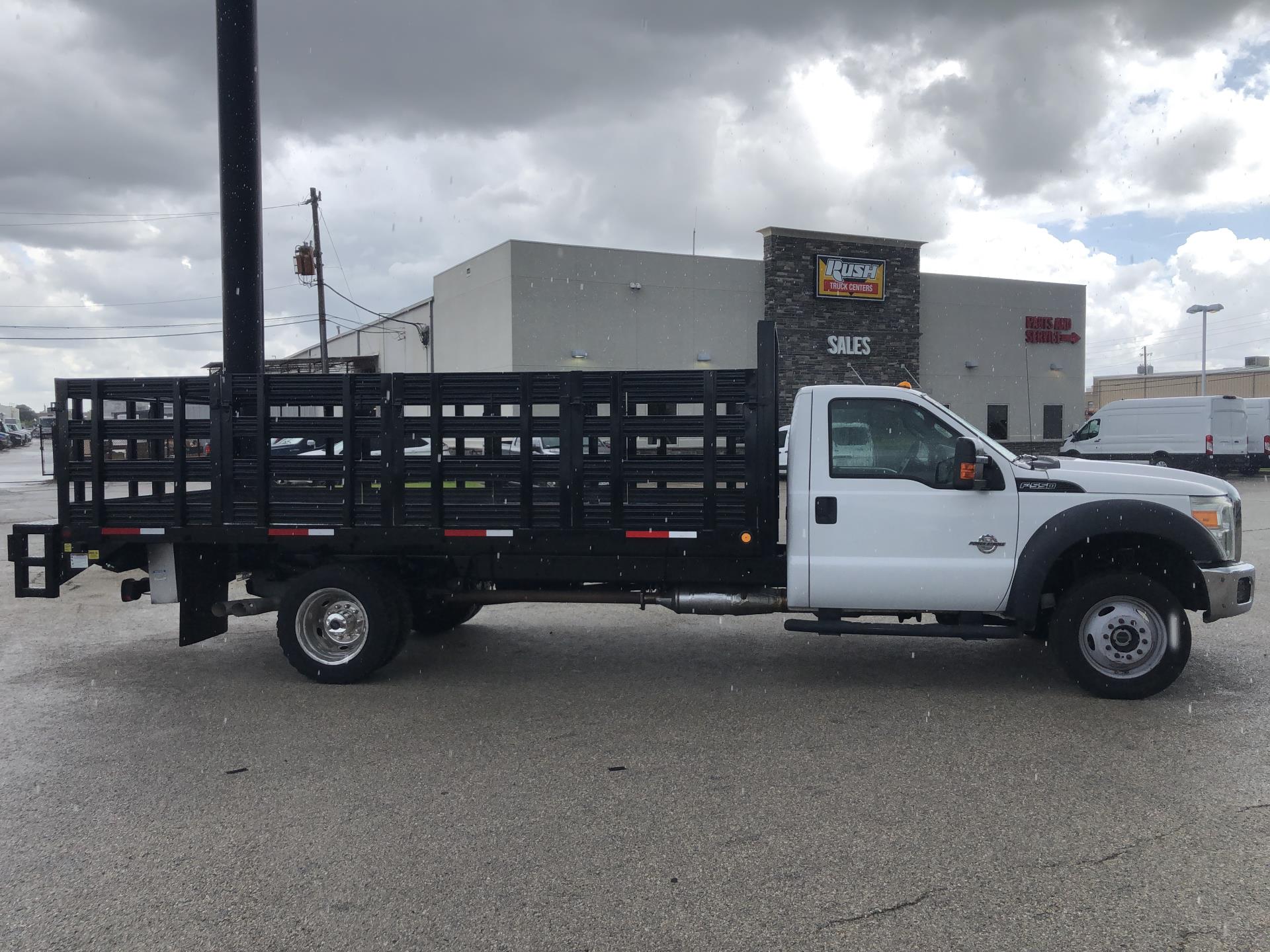 Used 2016 Ford F-550 Regular Cab 4x4, Stake Bed for sale #1377683 - photo 13