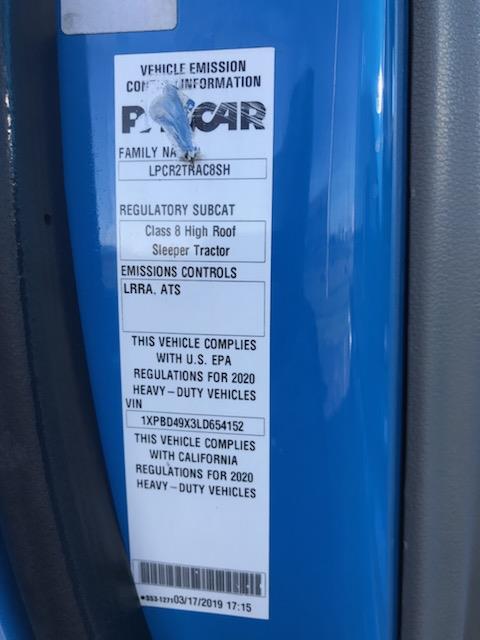 2020 Peterbilt 579-19
