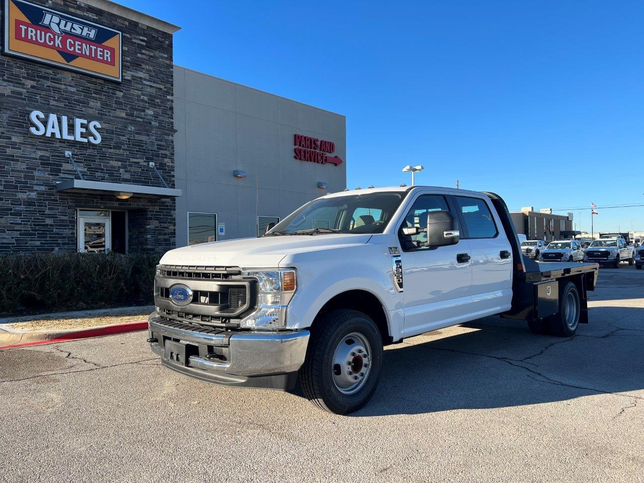 2023 Ford F-350 Regular Cab DRW 4x2, CM Truck Beds RD Model Flatbed Truck for sale #1682088 - photo 1