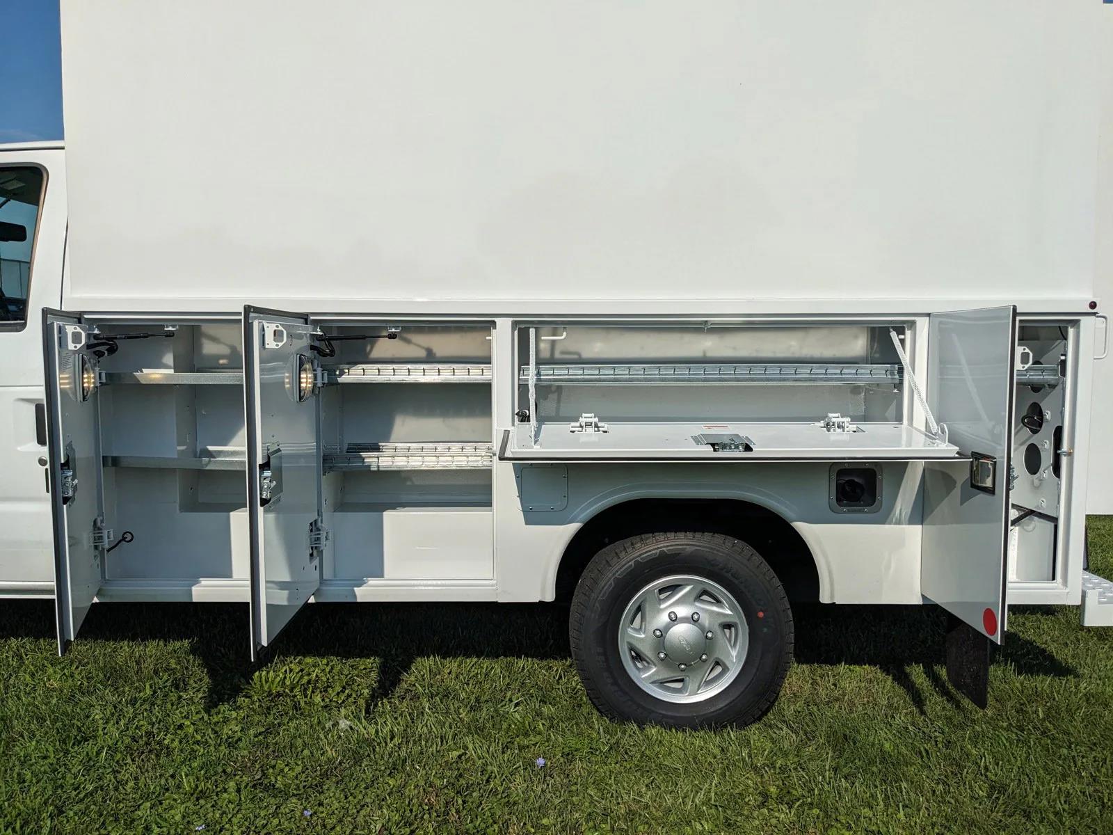 New 2024 Ford E-350 Standard RWD, 11' Reading Aluminum CSV Service Utility Van for sale #1704805 - photo 15