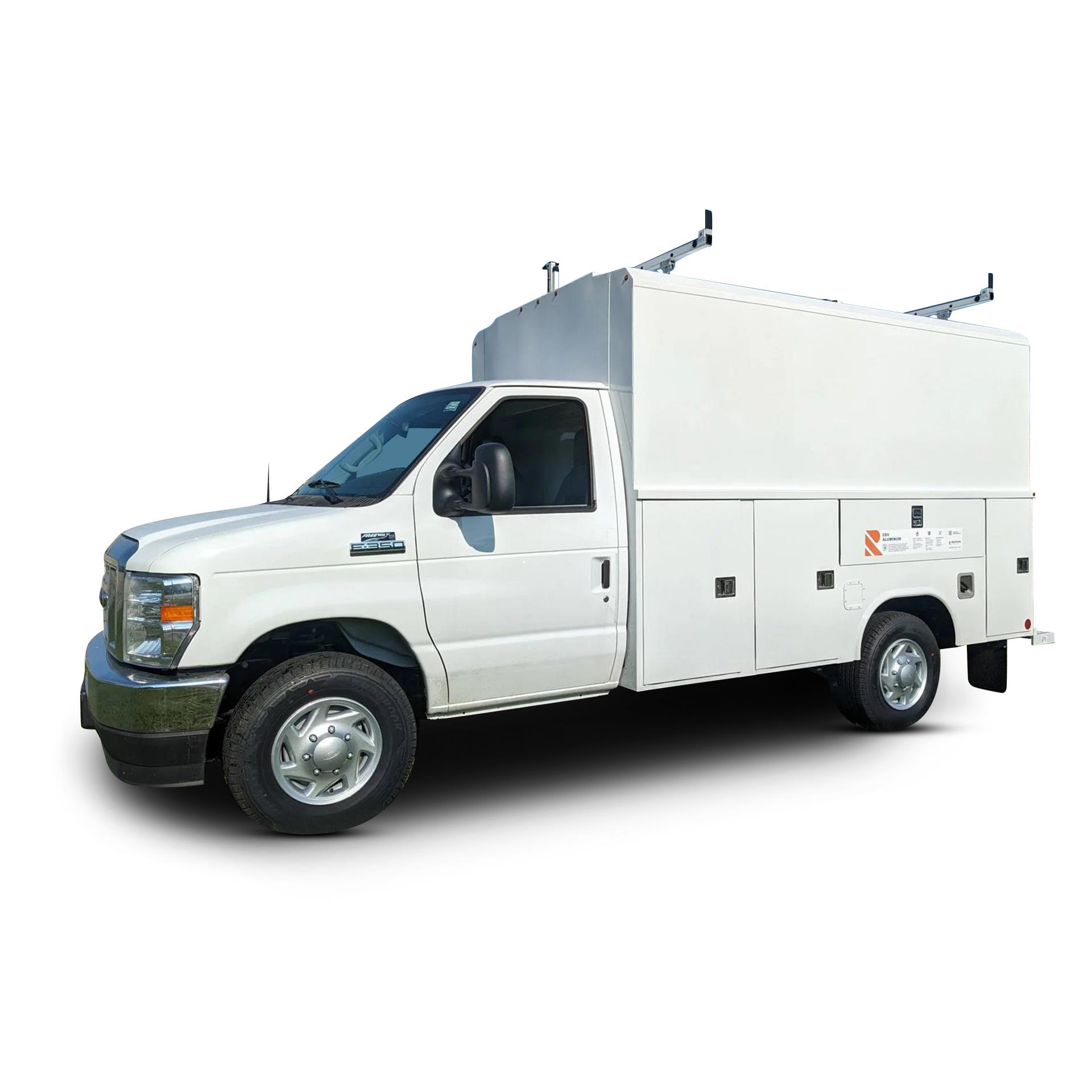 New 2024 Ford E-350 Standard RWD, 11' Reading Aluminum CSV Service Utility Van for sale #1704805 - photo 1