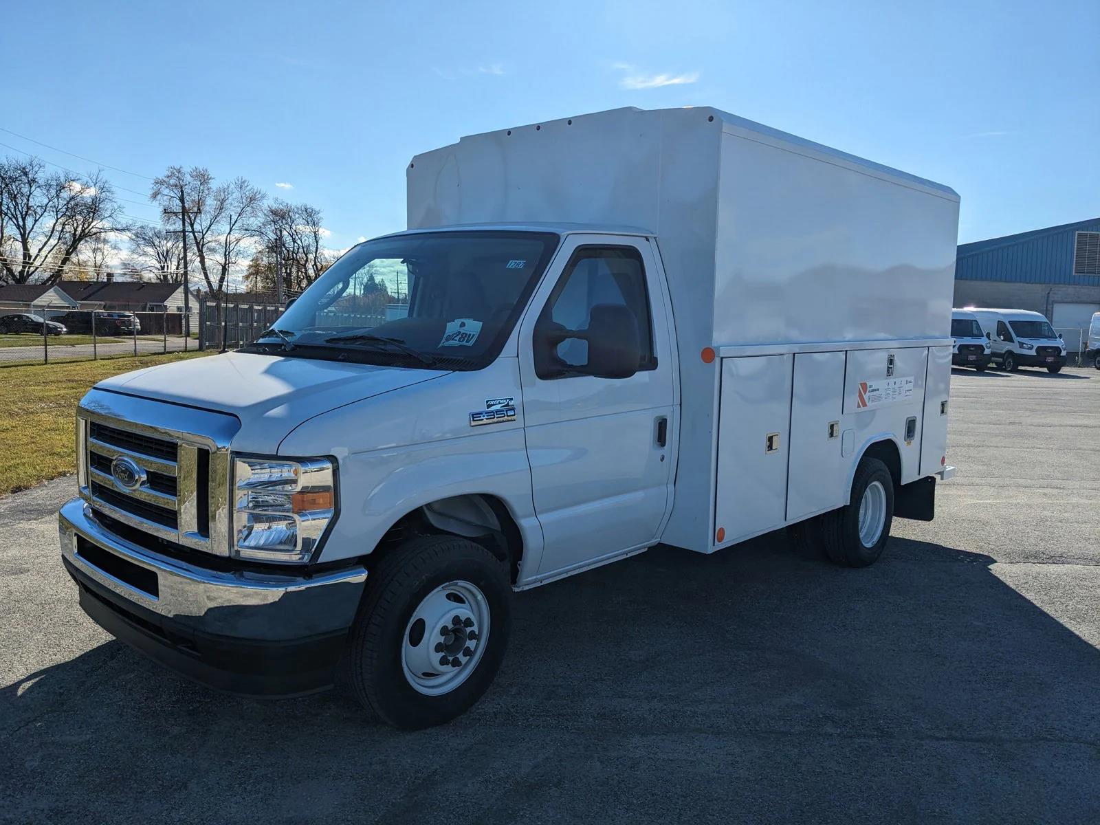 New 2024 Ford E-350 Standard RWD, 11' Reading Aluminum CSV Service Utility Van for sale #1704933 - photo 3