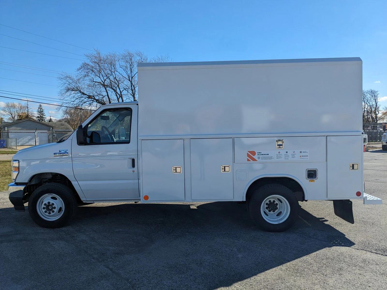 New 2024 Ford E-350 Standard RWD, 11' Reading Aluminum CSV Service Utility Van for sale #1704933 - photo 6