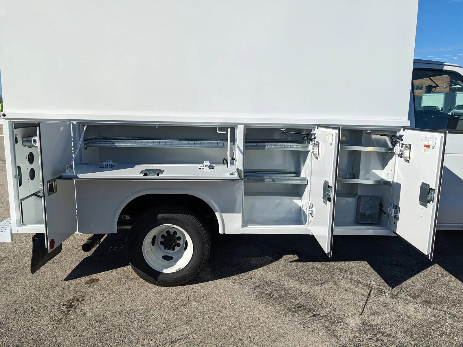 New 2024 Ford E-350 Standard RWD, 11' Reading Aluminum CSV Service Utility Van for sale #1704933 - photo 8