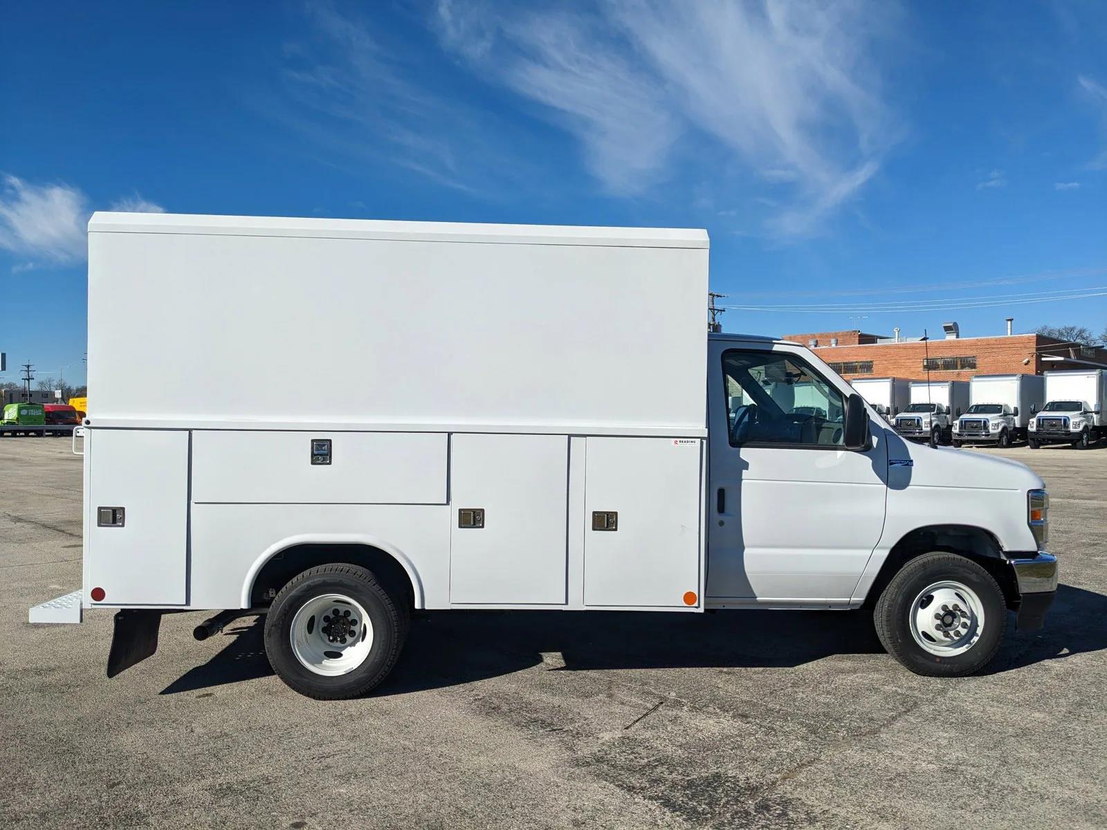 New 2024 Ford E-350 Standard RWD, 11' Reading Aluminum CSV Service Utility Van for sale #1704933 - photo 7