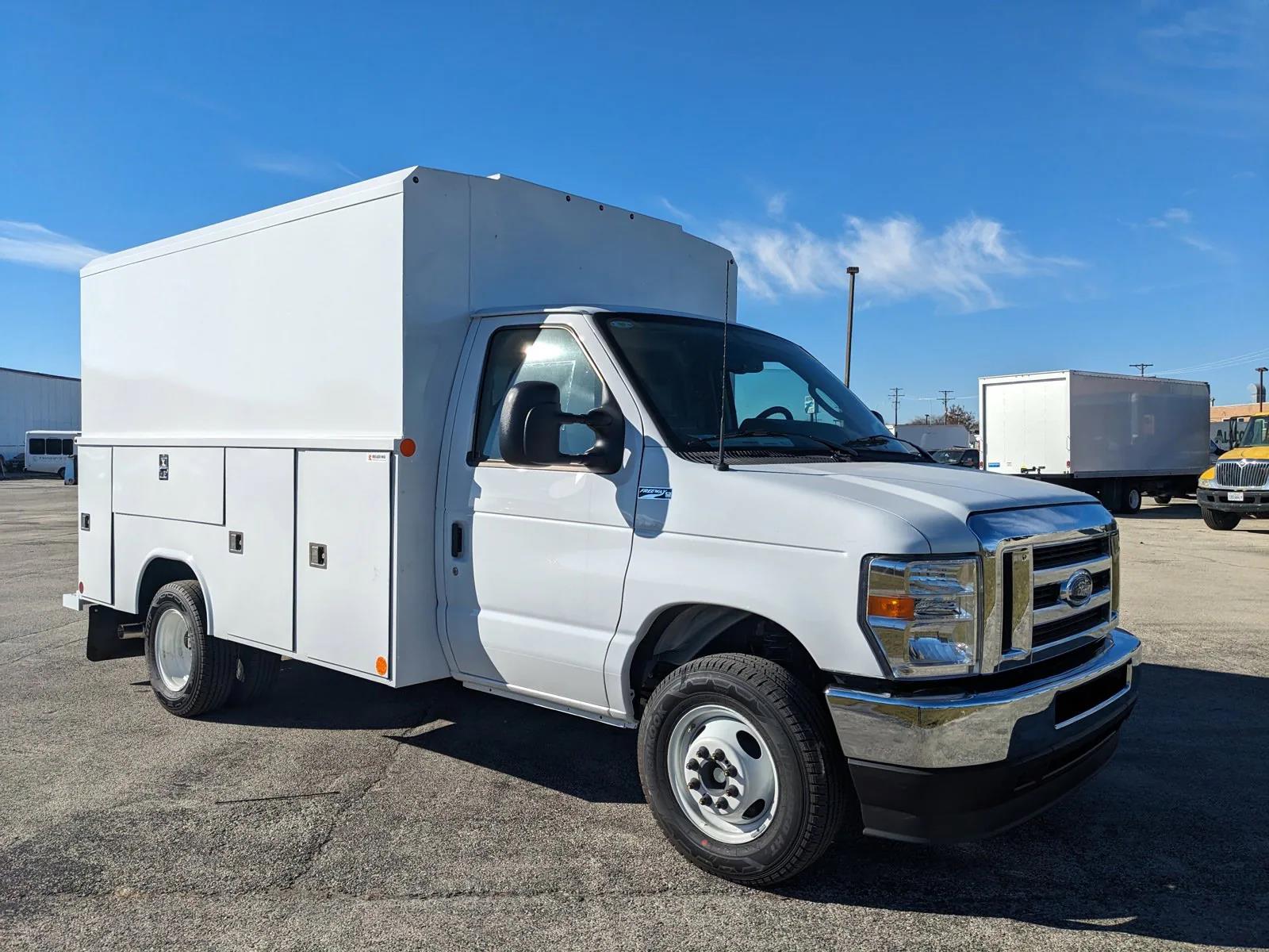 New 2024 Ford E-350 Standard RWD, 11' Reading Aluminum CSV Service Utility Van for sale #1704933 - photo 4