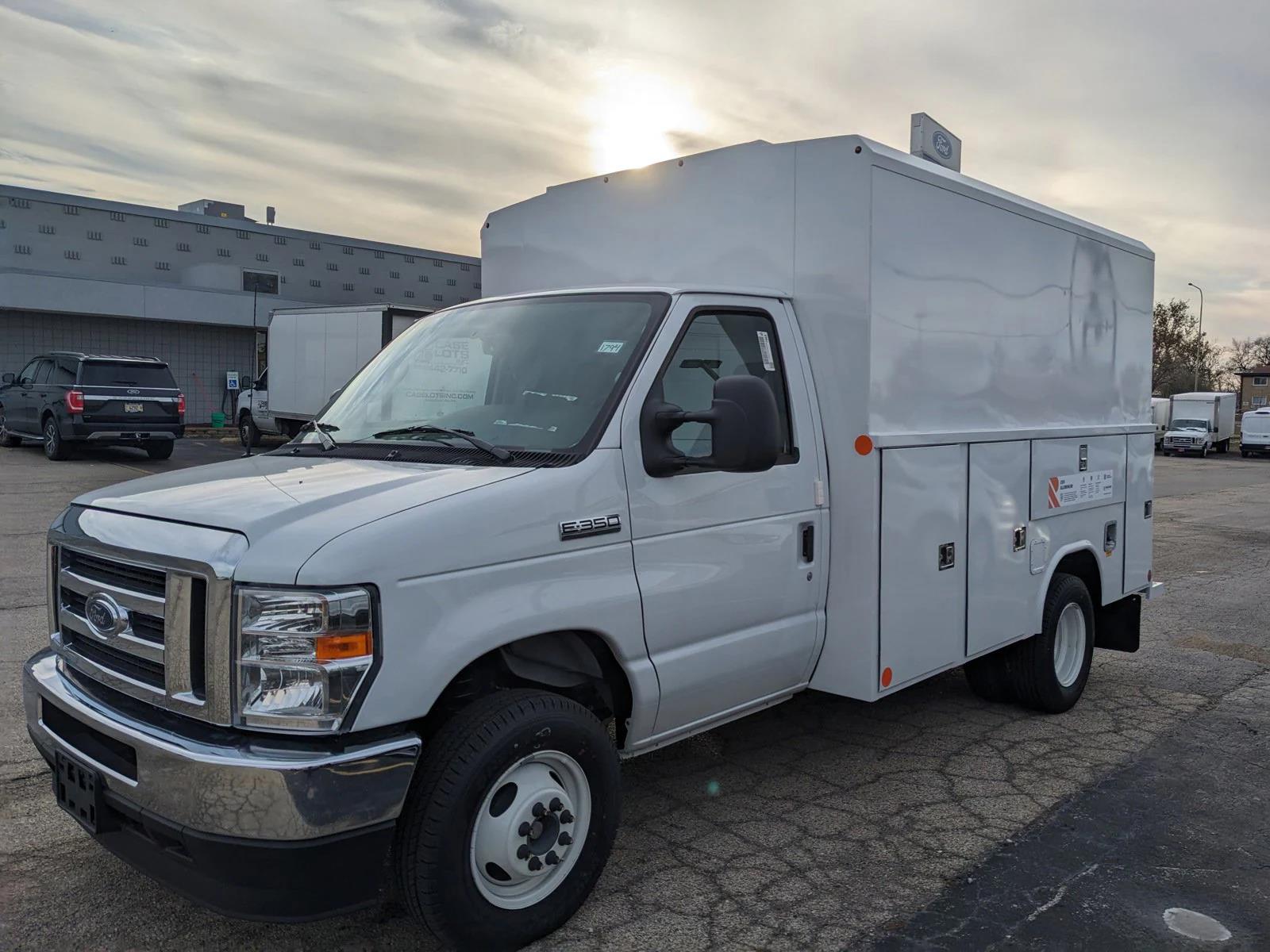 New 2024 Ford E-350 Standard RWD, 11' Reading Aluminum CSV Service Utility Van for sale #1704940 - photo 3