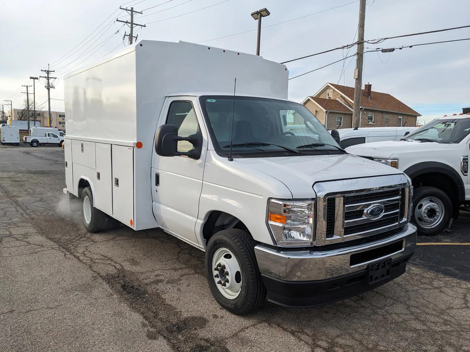 New 2024 Ford E-350 Standard RWD, 11' Reading Aluminum CSV Service Utility Van for sale #1704940 - photo 4