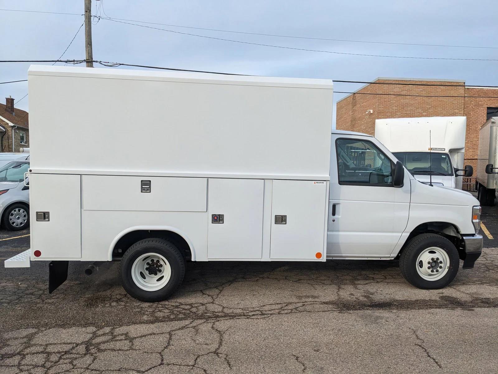 New 2024 Ford E-350 Standard RWD, 11' Reading Aluminum CSV Service Utility Van for sale #1704940 - photo 5