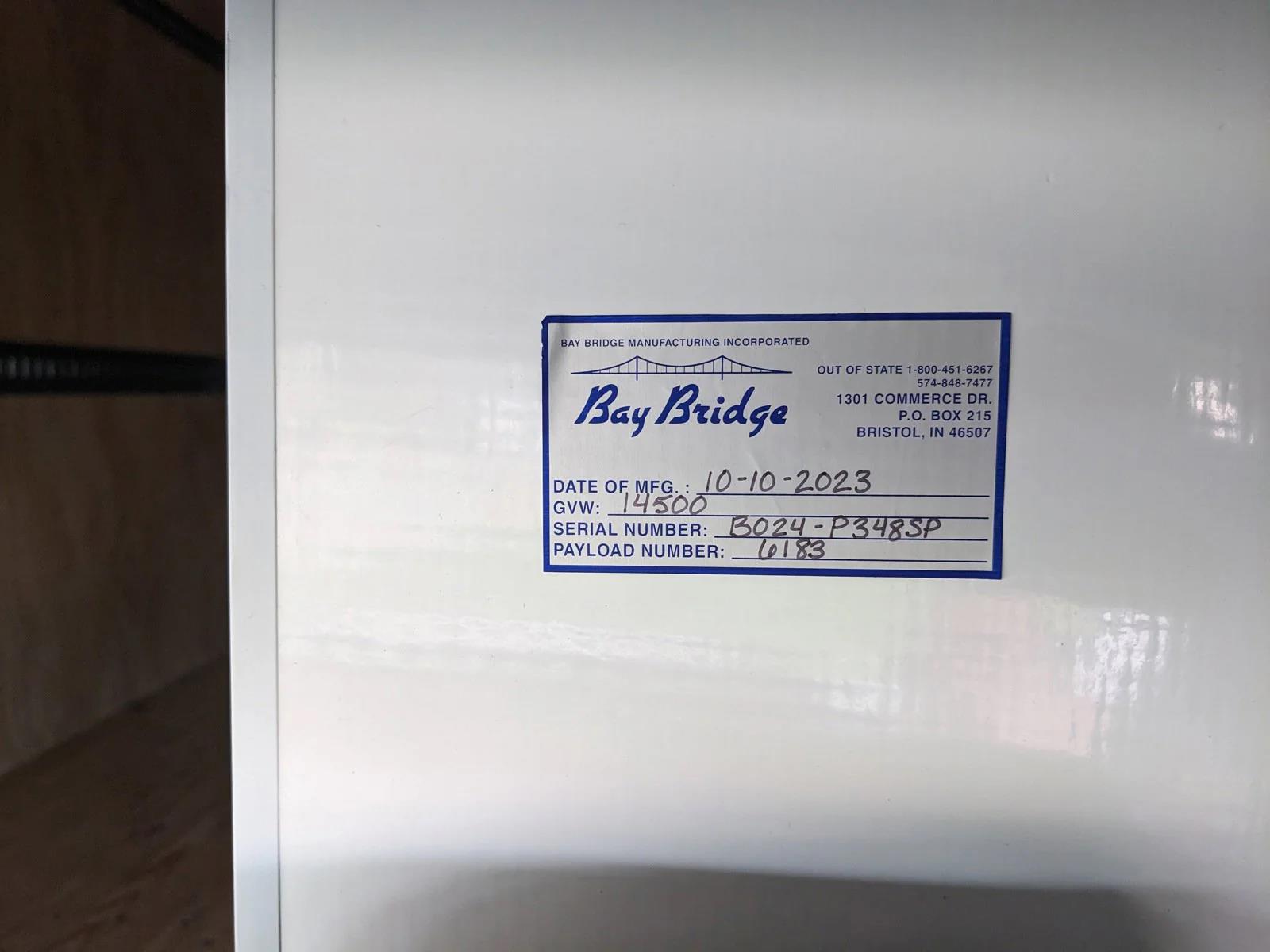 2024 Ford E-450 RWD, Bay Bridge Sheet and Post Box Van for sale #1704951 - photo 12