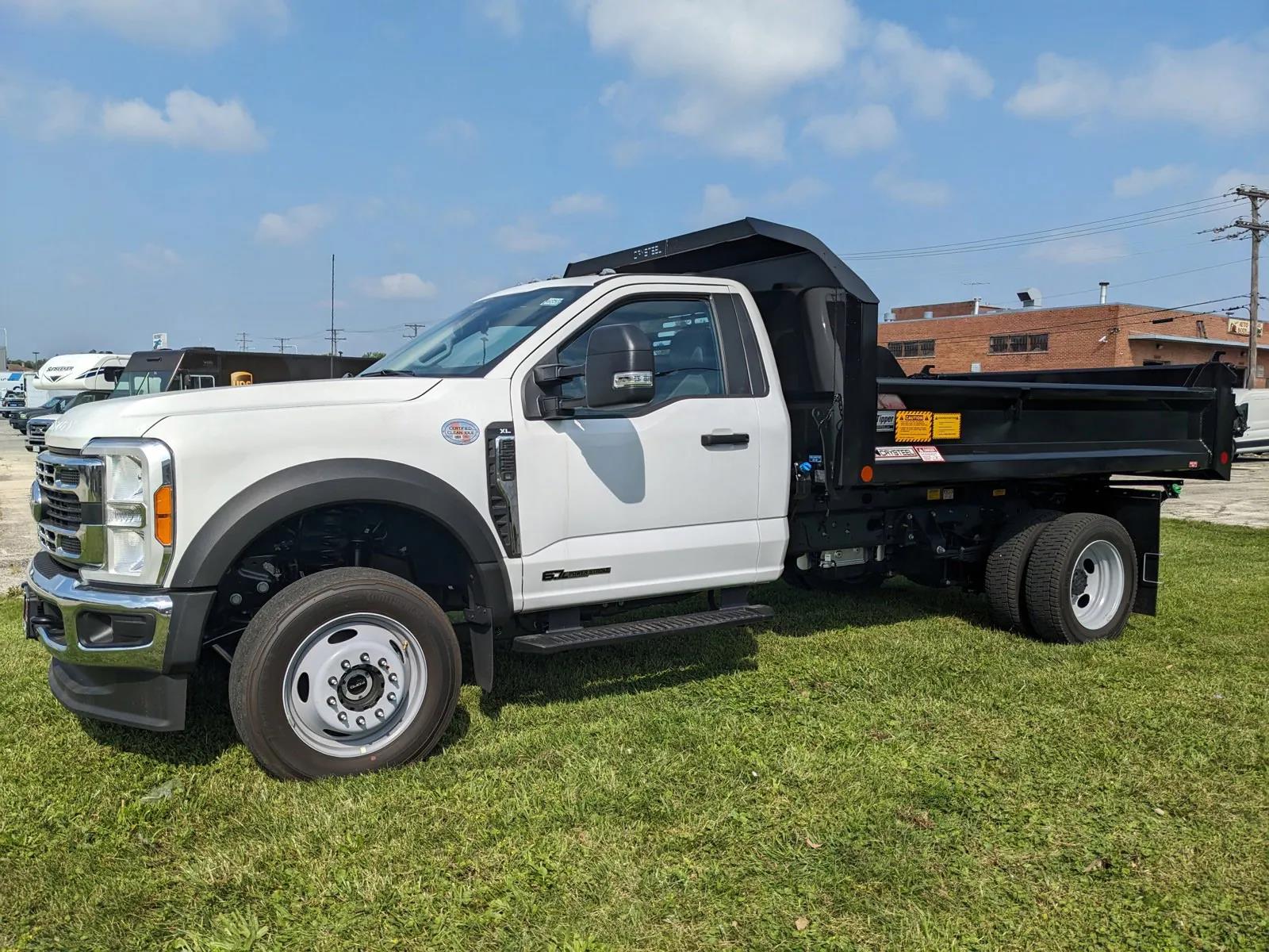 2023 Ford F-550 Regular Cab DRW 4x4, Crysteel E-Tipper Dump Truck for sale #1705406 - photo 5