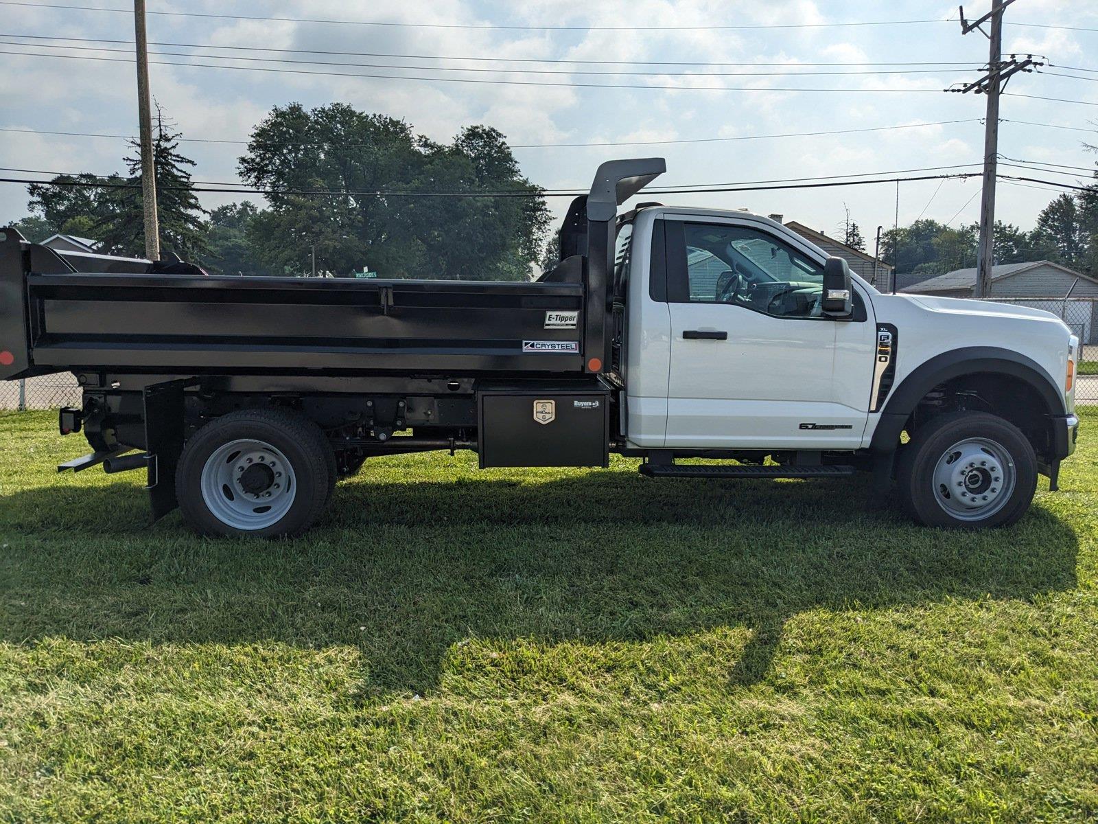 2023 Ford F-550 Regular Cab DRW 4x4, Crysteel E-Tipper Dump Truck for sale #1705406 - photo 7