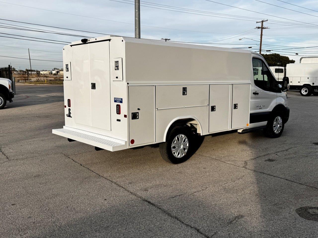 New 2023 Ford Transit 350 XL RWD, 11' Reading Aluminum CSV Service Utility Van for sale #1601959 - photo 4