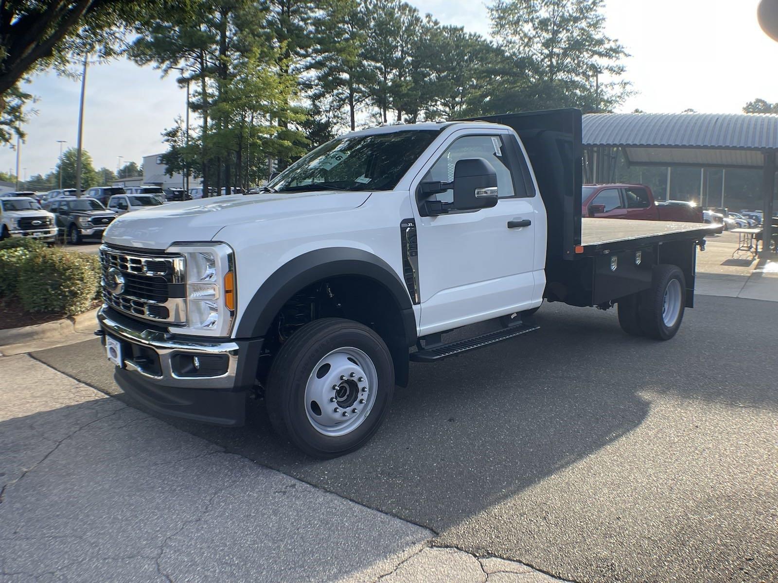 2024 Ford F-550 Regular Cab DRW 4x2, CM Truck Beds RD Model Flatbed Truck for sale #1731536 - photo 1