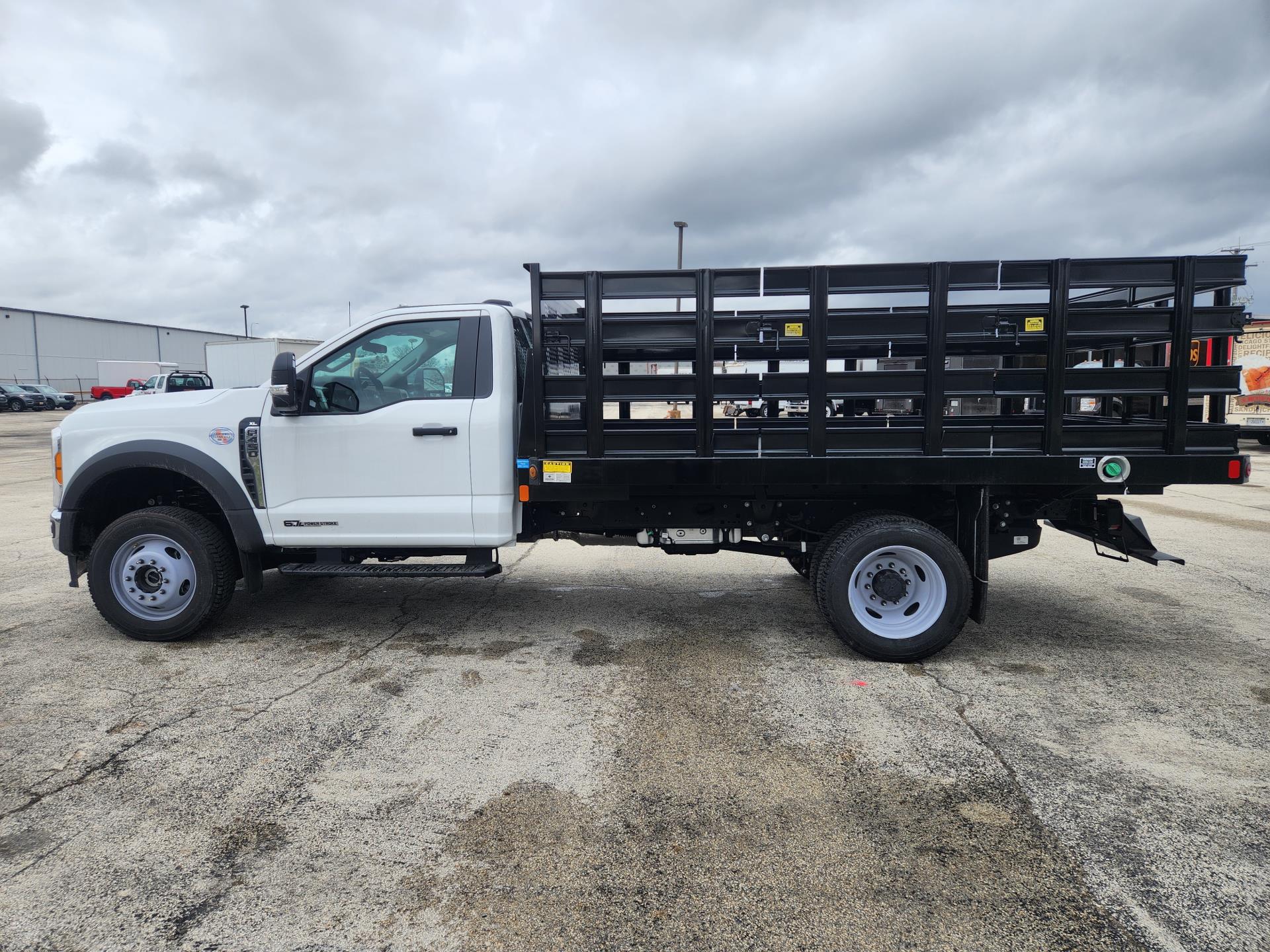 New 2023 Ford F-450 XL Regular Cab 4x4, 12' Monroe Truck Equipment Versa-Line Stake Body for sale #1705459 - photo 4