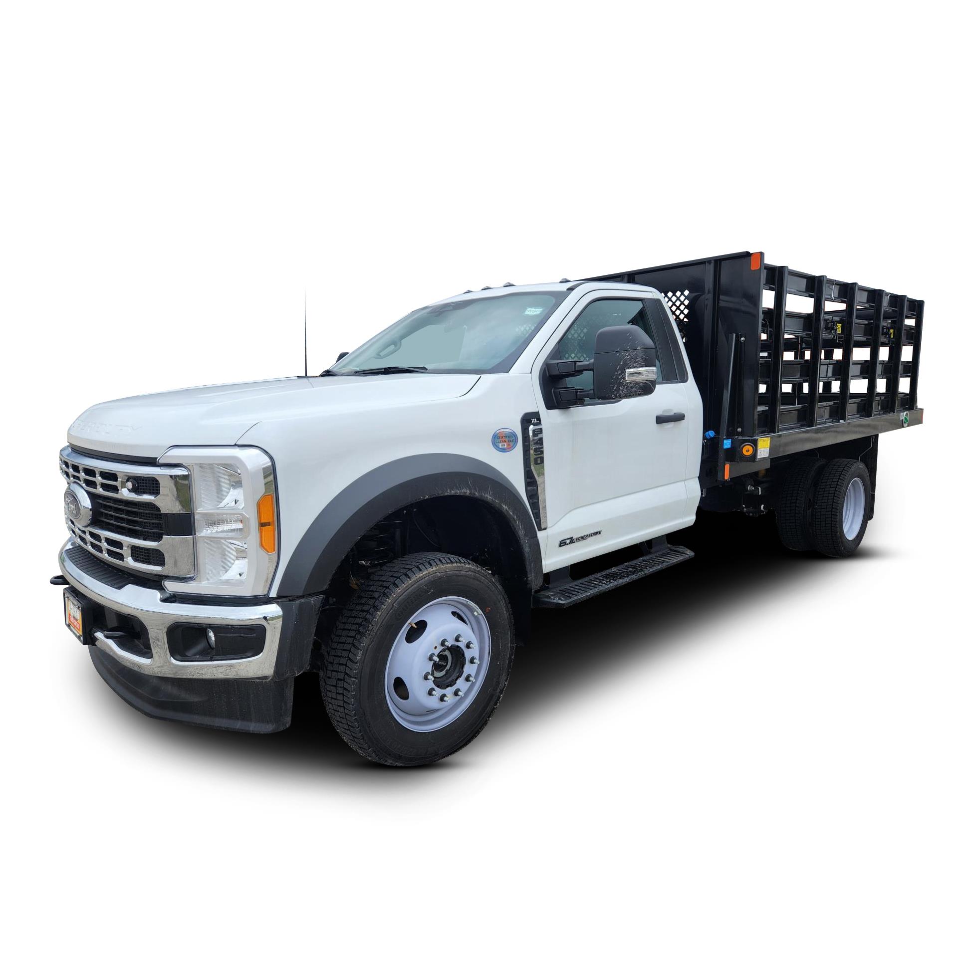 New 2023 Ford F-450 XL Regular Cab 4x4, 12' Monroe Truck Equipment Versa-Line Stake Body for sale #1705459 - photo 1