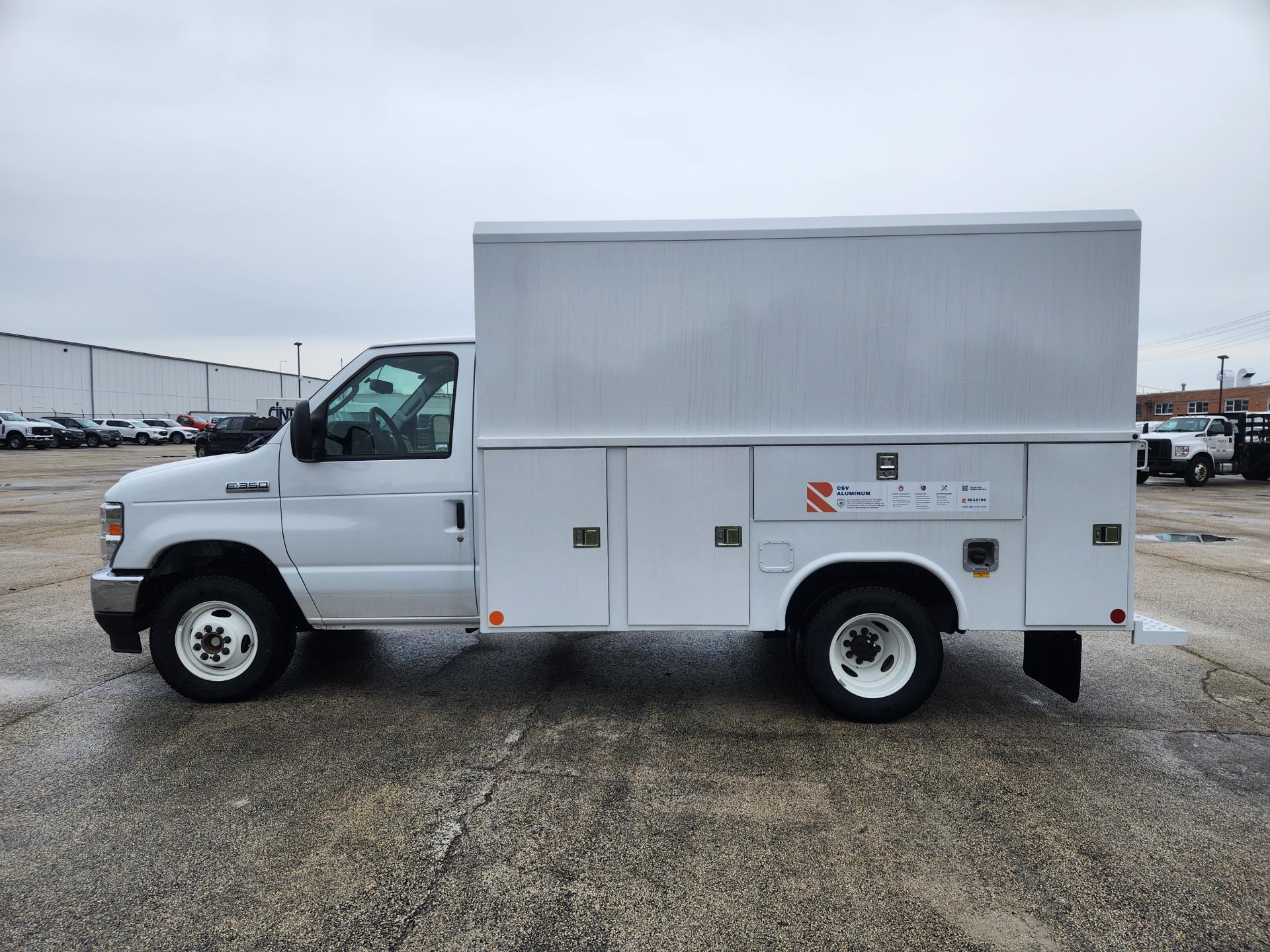 New 2024 Ford E-350 Standard RWD, 11' Reading Aluminum CSV Service Utility Van for sale #1704950 - photo 3