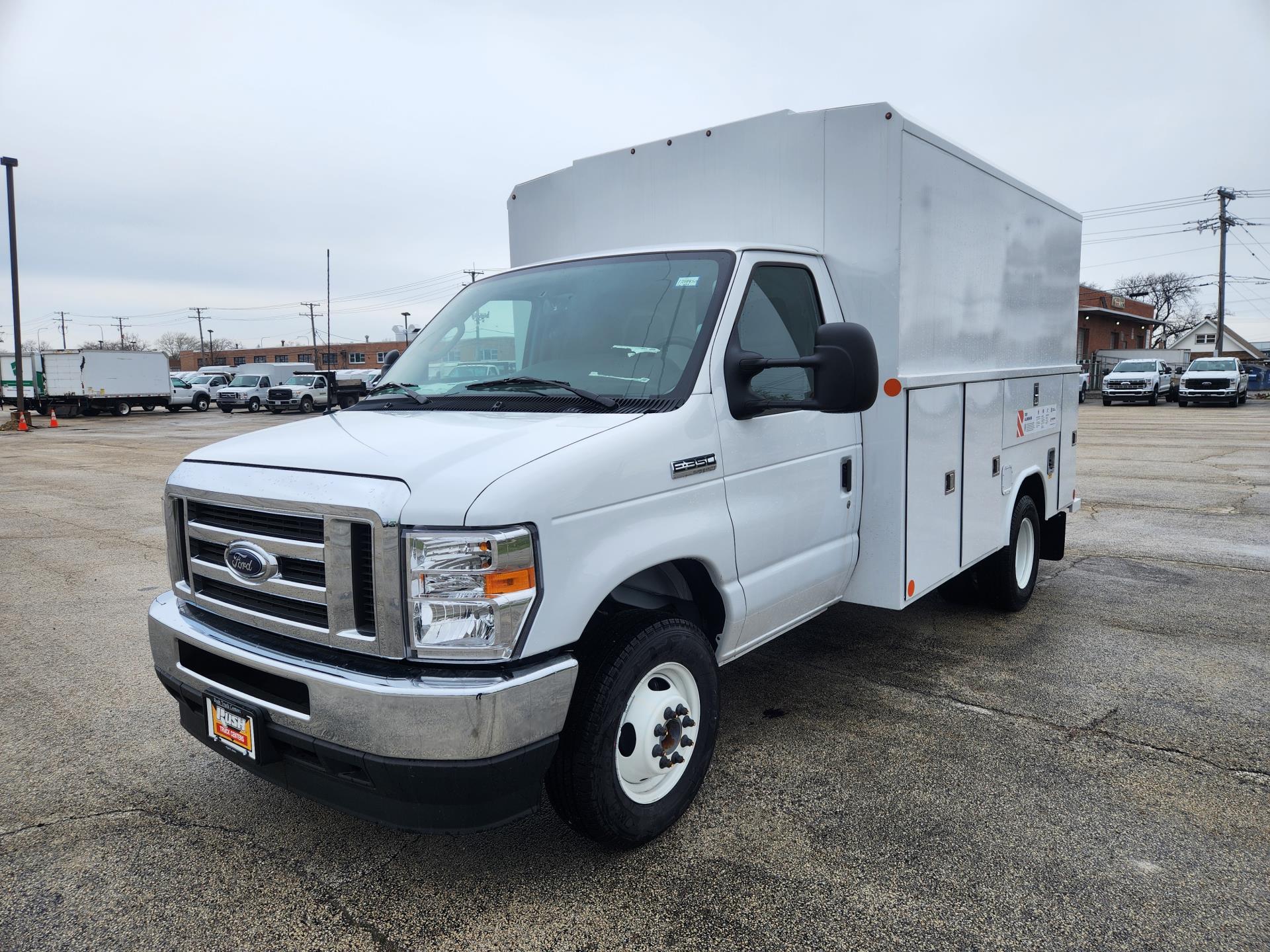 New 2024 Ford E-350 Standard RWD, 11' Reading Aluminum CSV Service Utility Van for sale #1704950 - photo 1