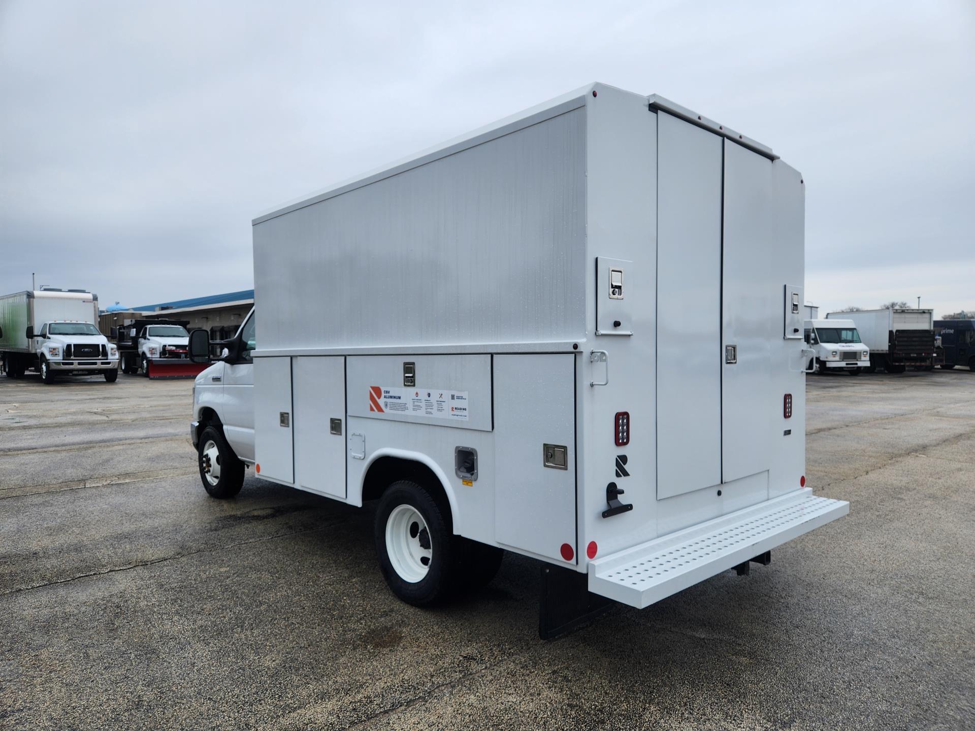 New 2024 Ford E-350 Standard RWD, 11' Reading Aluminum CSV Service Utility Van for sale #1704950 - photo 2