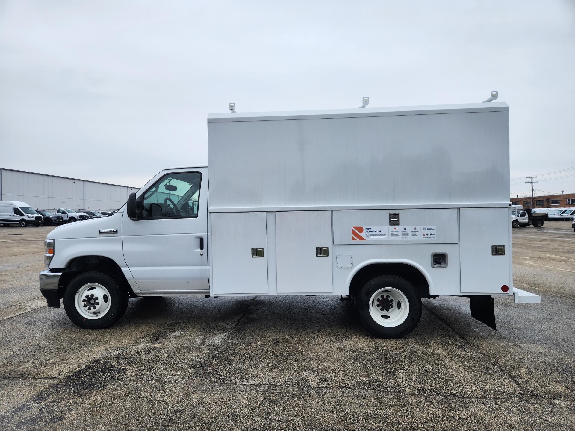 New 2024 Ford E-350 Standard RWD, 11' Reading Aluminum CSV Service Utility Van for sale #1703873 - photo 3