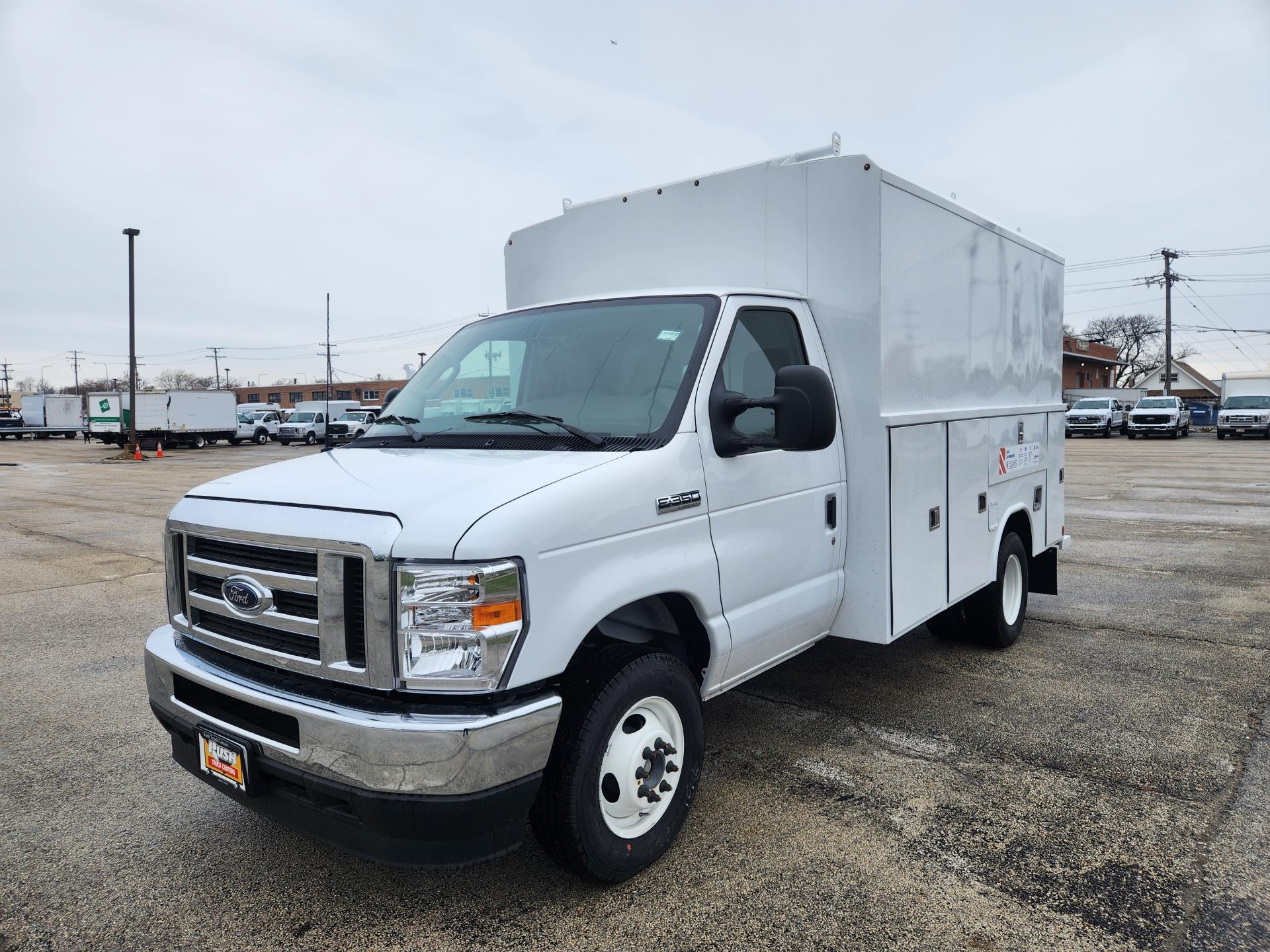 New 2024 Ford E-350 Standard RWD, 11' Reading Aluminum CSV Service Utility Van for sale #1703873 - photo 1