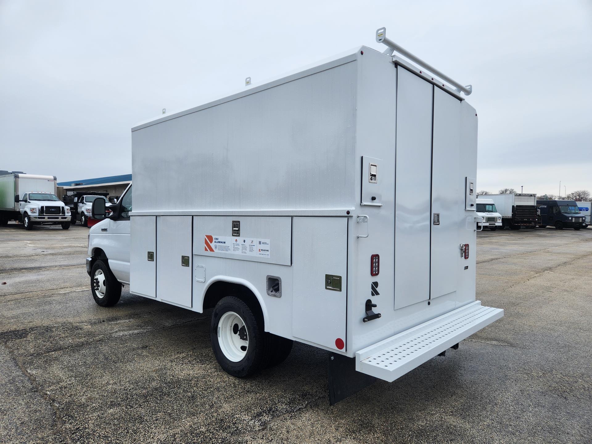 New 2024 Ford E-350 Standard RWD, 11' Reading Aluminum CSV Service Utility Van for sale #1703873 - photo 2