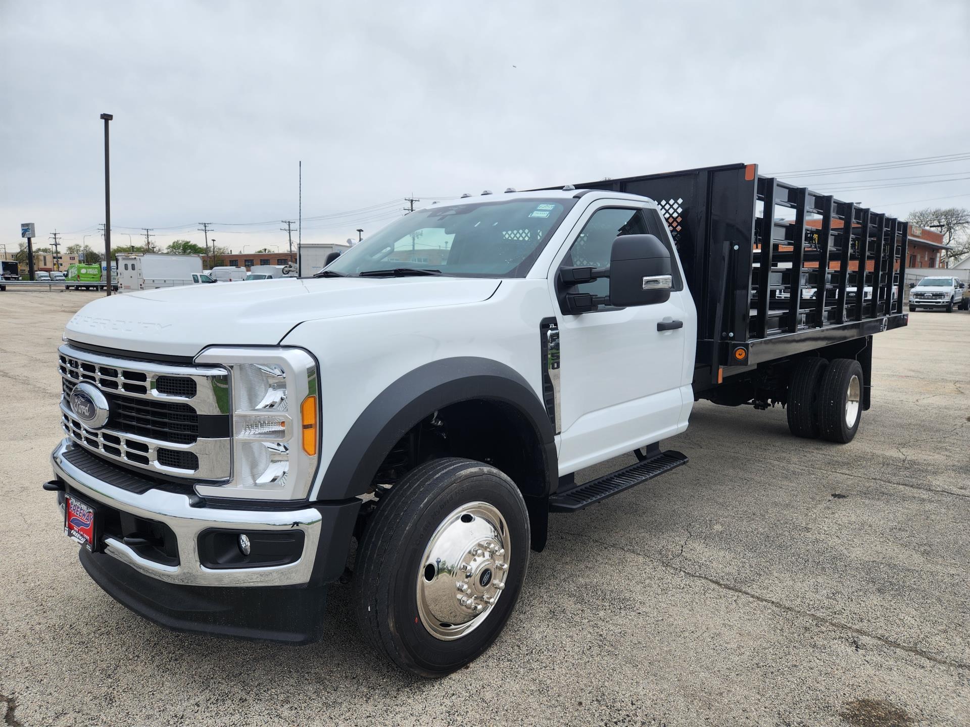 New 2023 Ford F-450 XL Regular Cab 4x2, 16' Monroe Truck Equipment Versa-Line Stake Body Stake Bed for sale #1705429 - photo 1