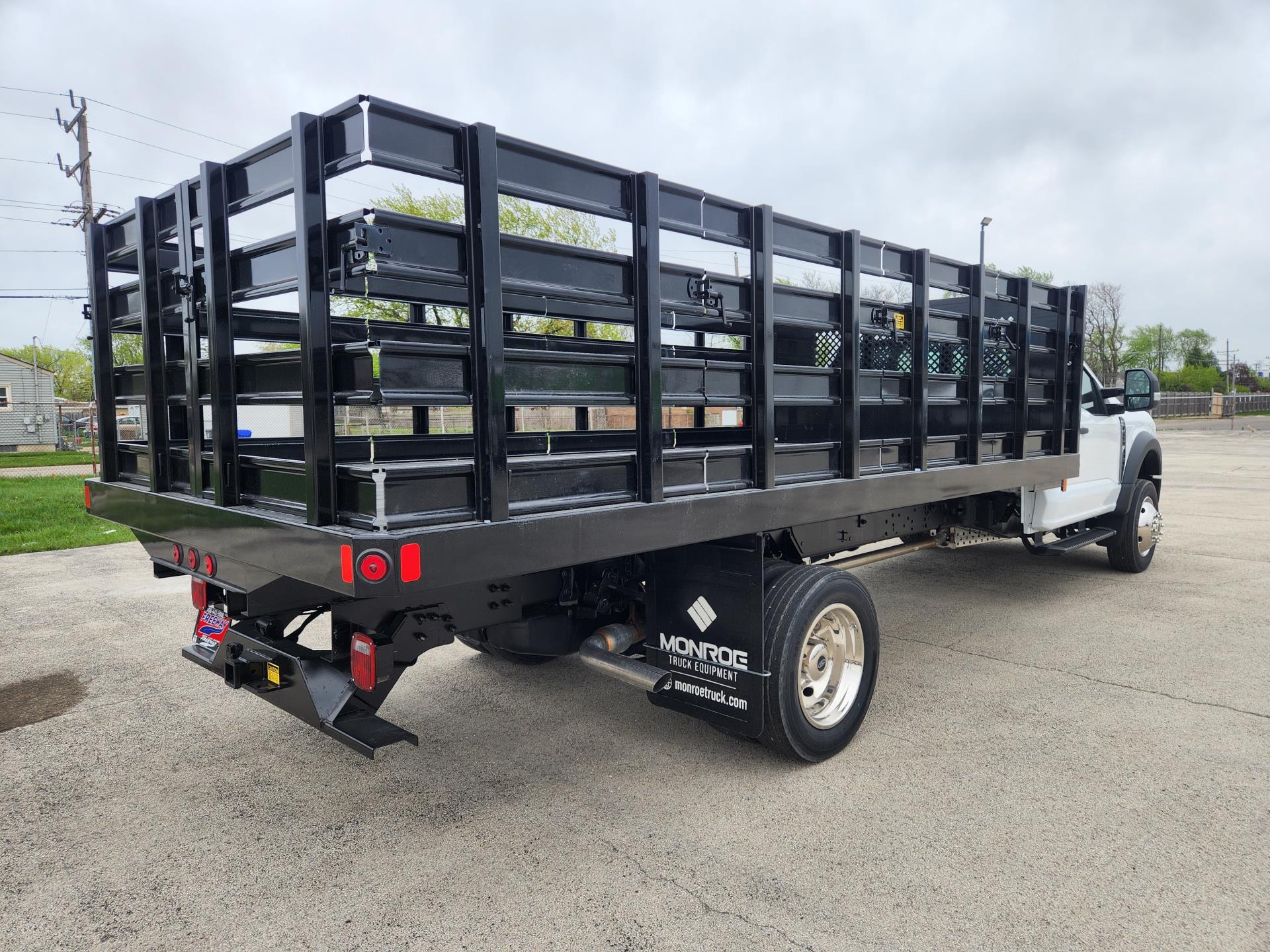 New 2023 Ford F-450 XL Regular Cab 4x2, 16' Monroe Truck Equipment Versa-Line Stake Body Stake Bed for sale #1705429 - photo 7