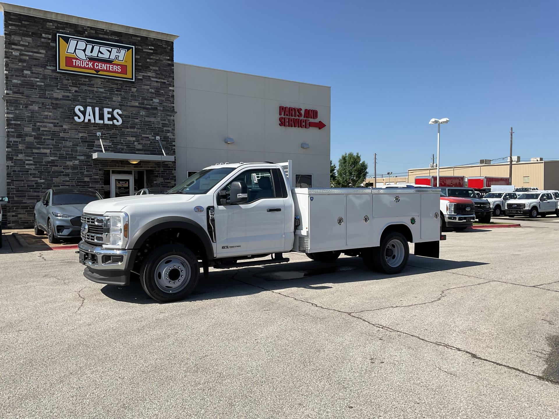 New 2024 Ford F-550 XL Regular Cab 4x2, 11' Royal Truck Body Service Body Service Truck for sale #1734404 - photo 1