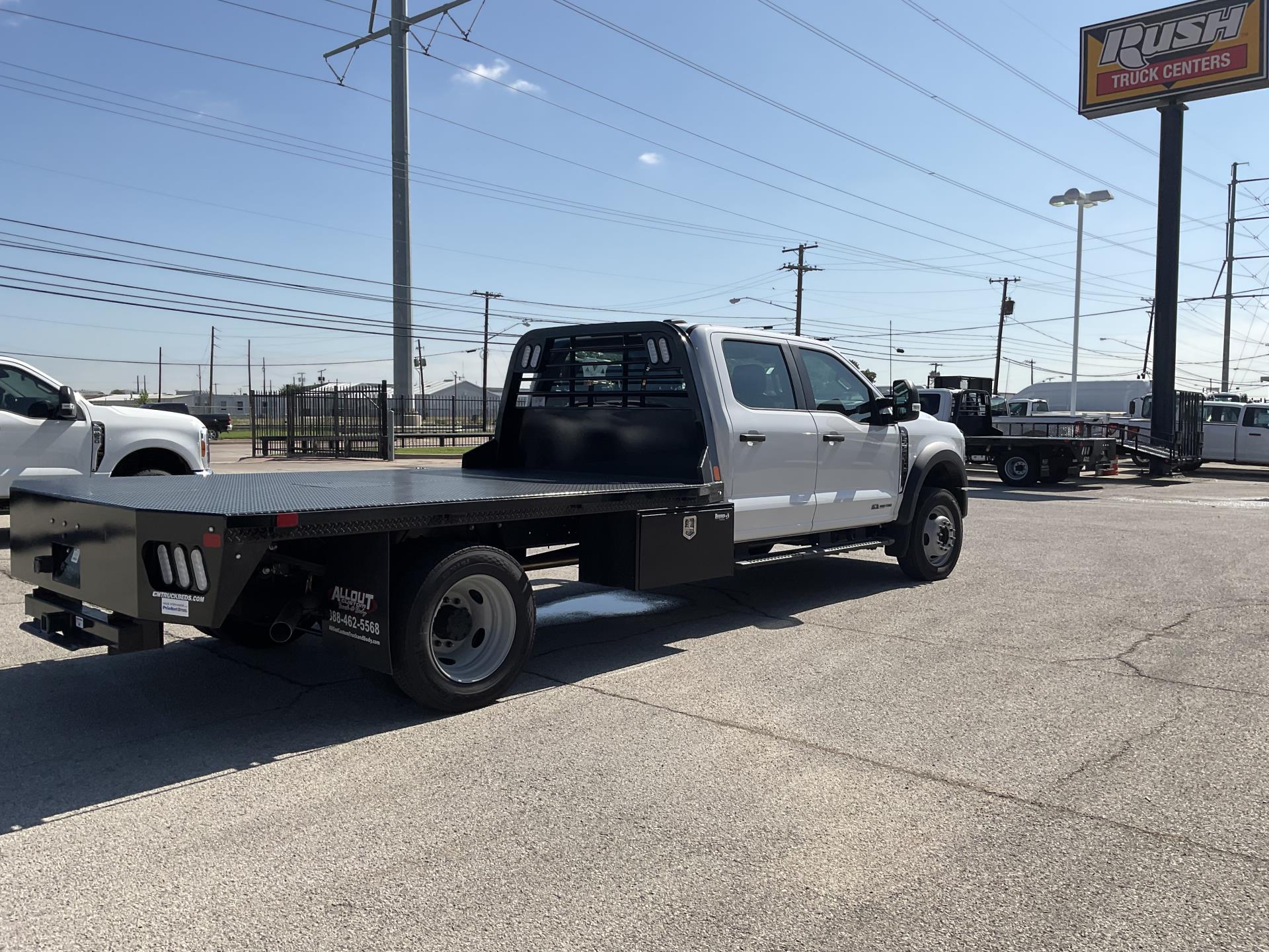 New 2024 Ford F-550 XL Crew Cab 4x4, 11' 4" CM Truck Beds RD Model Flatbed Truck for sale #1719197 - photo 2