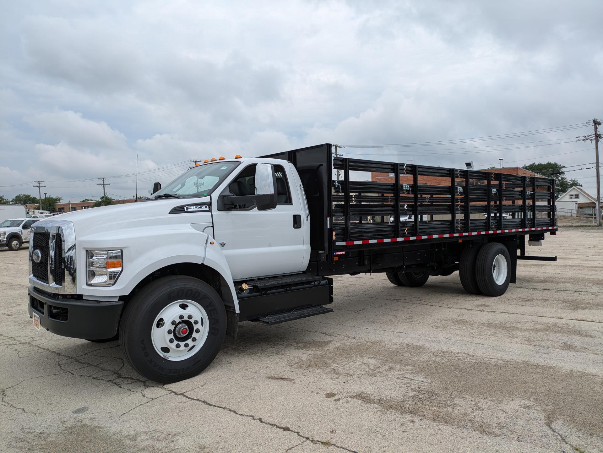 New 2025 Ford F-650 Standard Regular Cab 4x2, Morgan Truck Body MHP Heavy Duty Stake Bed for sale #1783172 - photo 1