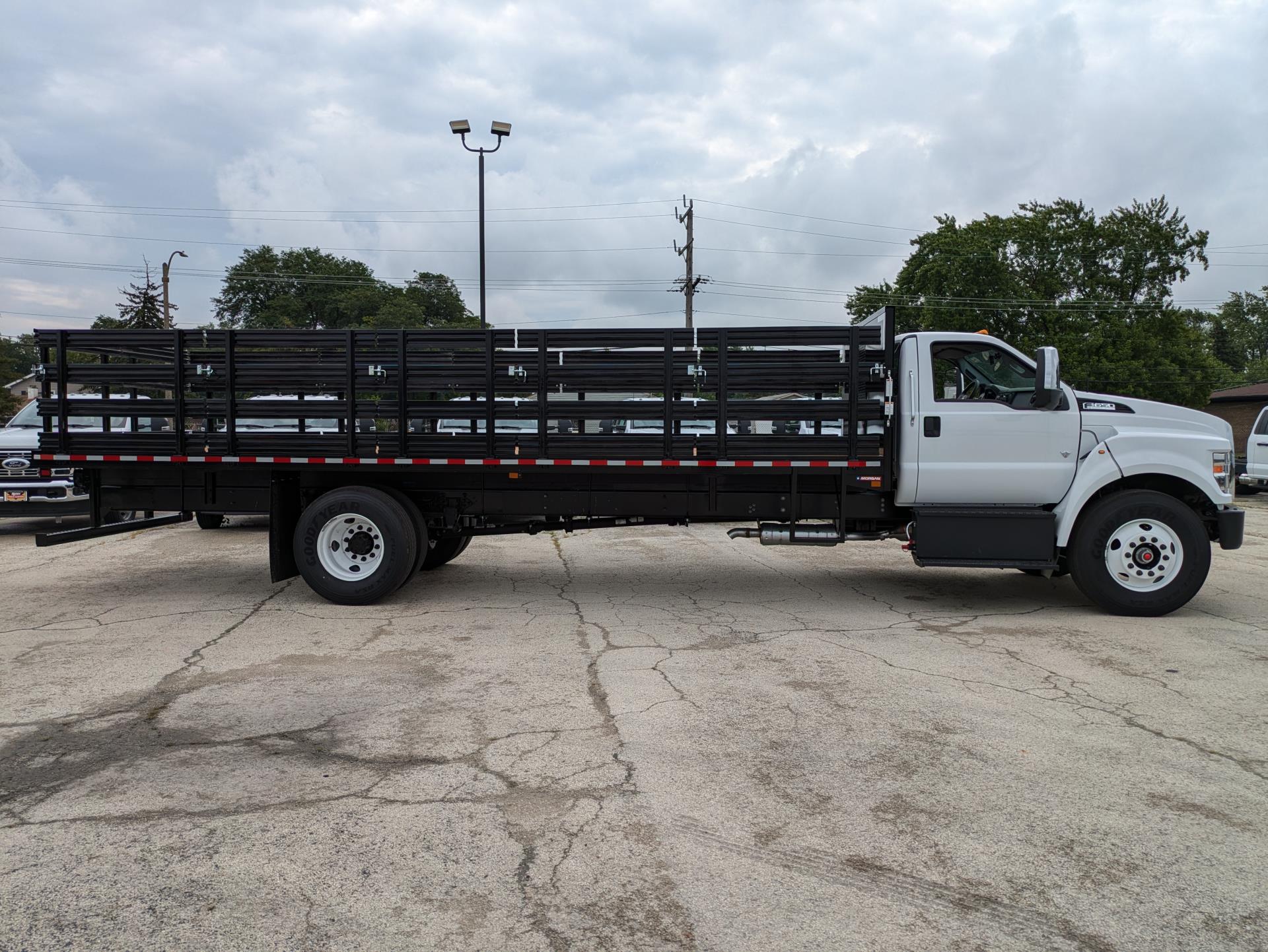 New 2025 Ford F-650 Standard Regular Cab 4x2, Morgan Truck Body MHP Heavy Duty Stake Bed for sale #1783172 - photo 3