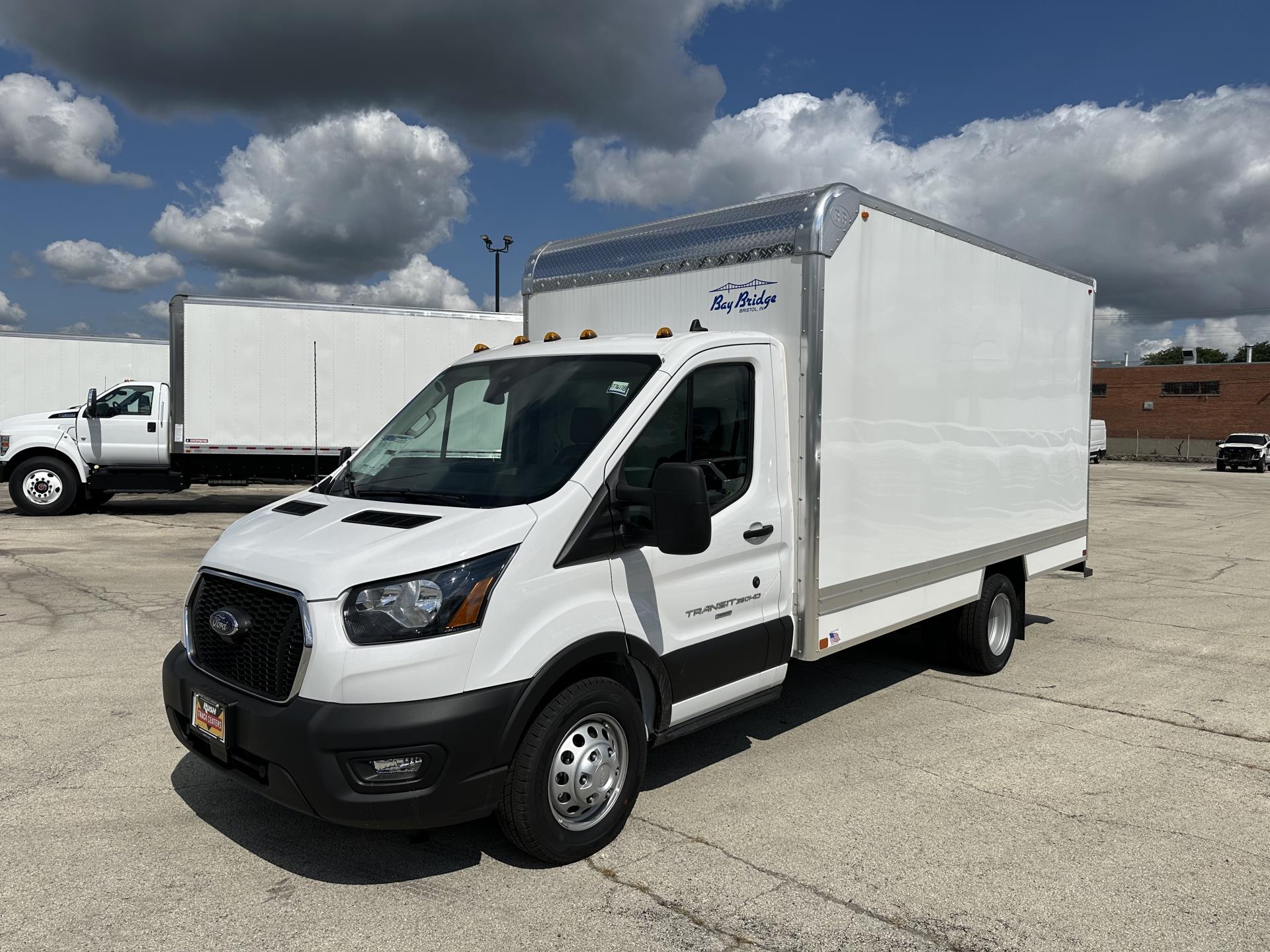 New 2024 Ford Transit 350 HD XL RWD, 14' Bay Bridge Sheet and Post Box Van for sale #1776178 - photo 3