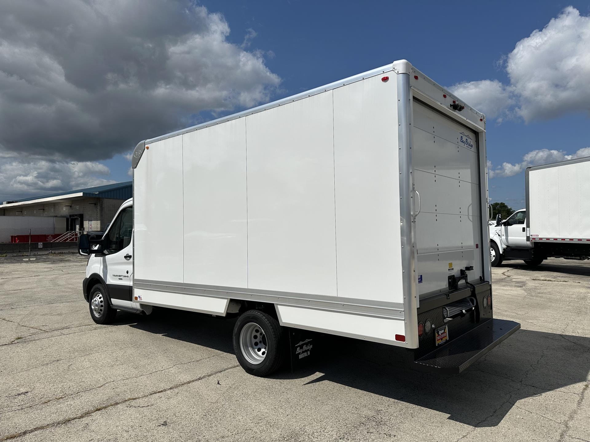 New 2024 Ford Transit 350 HD XL RWD, 14' Bay Bridge Sheet and Post Box Van for sale #1776178 - photo 4