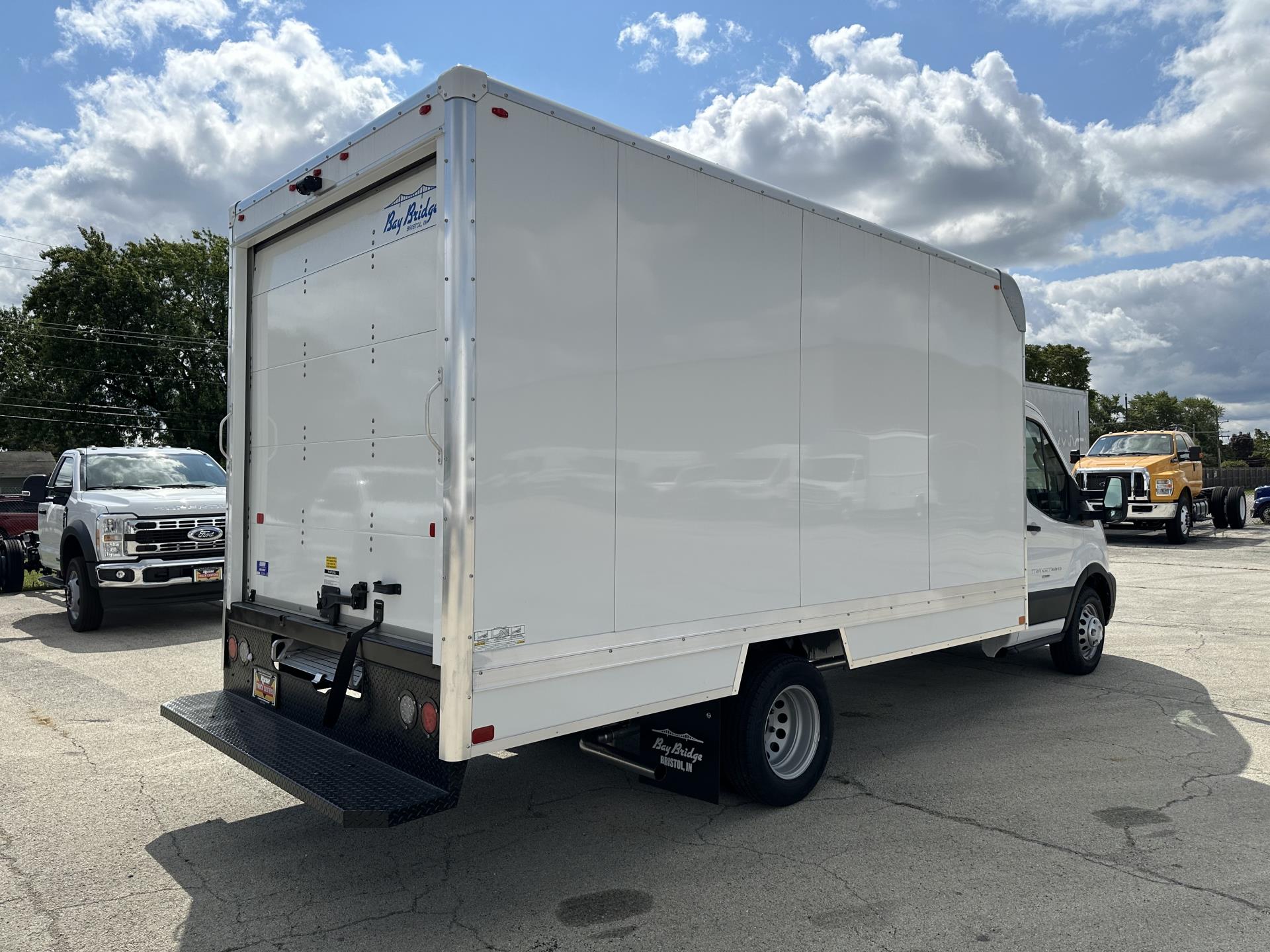 New 2024 Ford Transit 350 HD XL RWD, 14' Bay Bridge Sheet and Post Box Van for sale #1776178 - photo 2