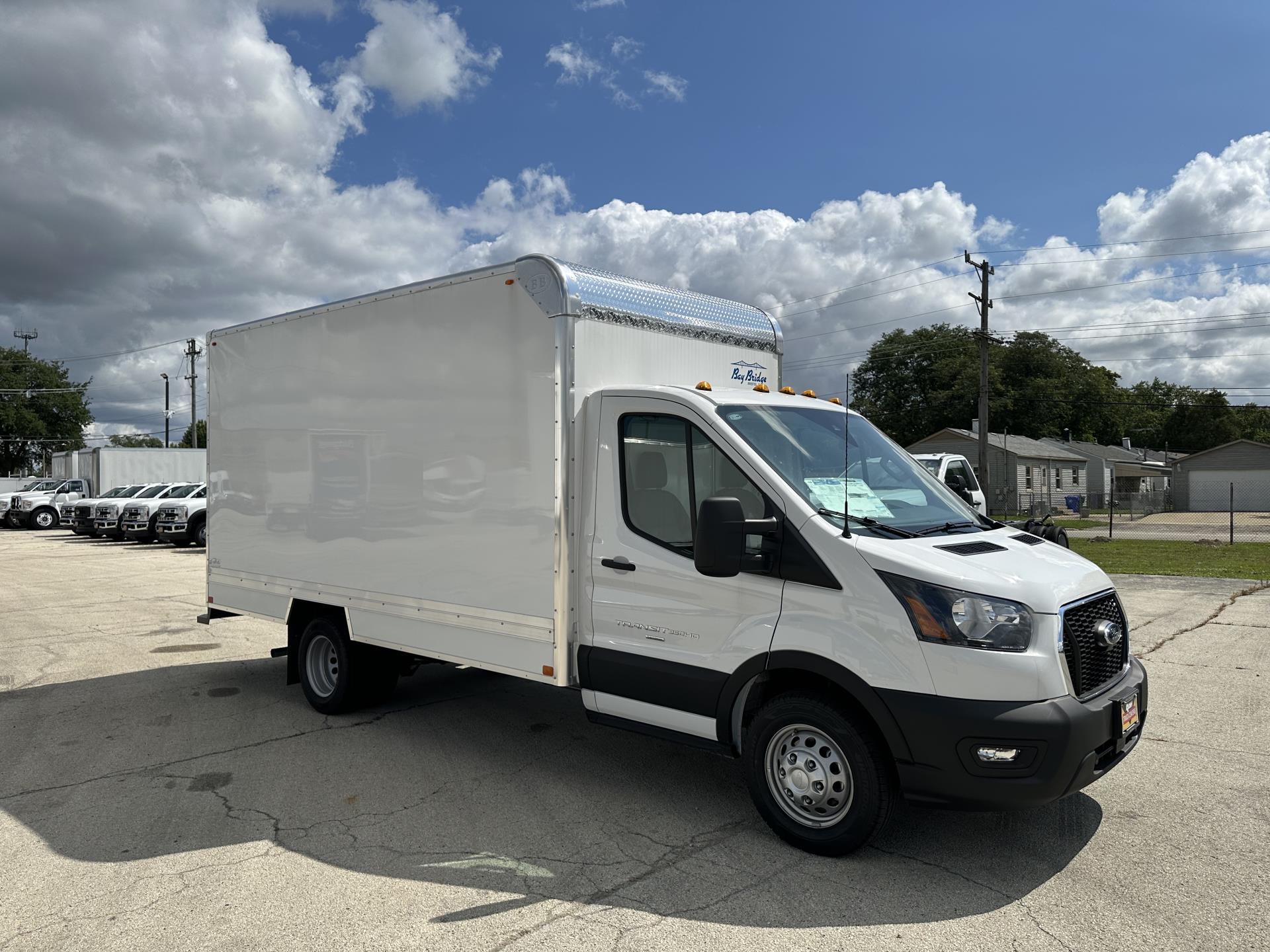 New 2024 Ford Transit 350 HD XL RWD, 14' Bay Bridge Sheet and Post Box Van for sale #1776178 - photo 8