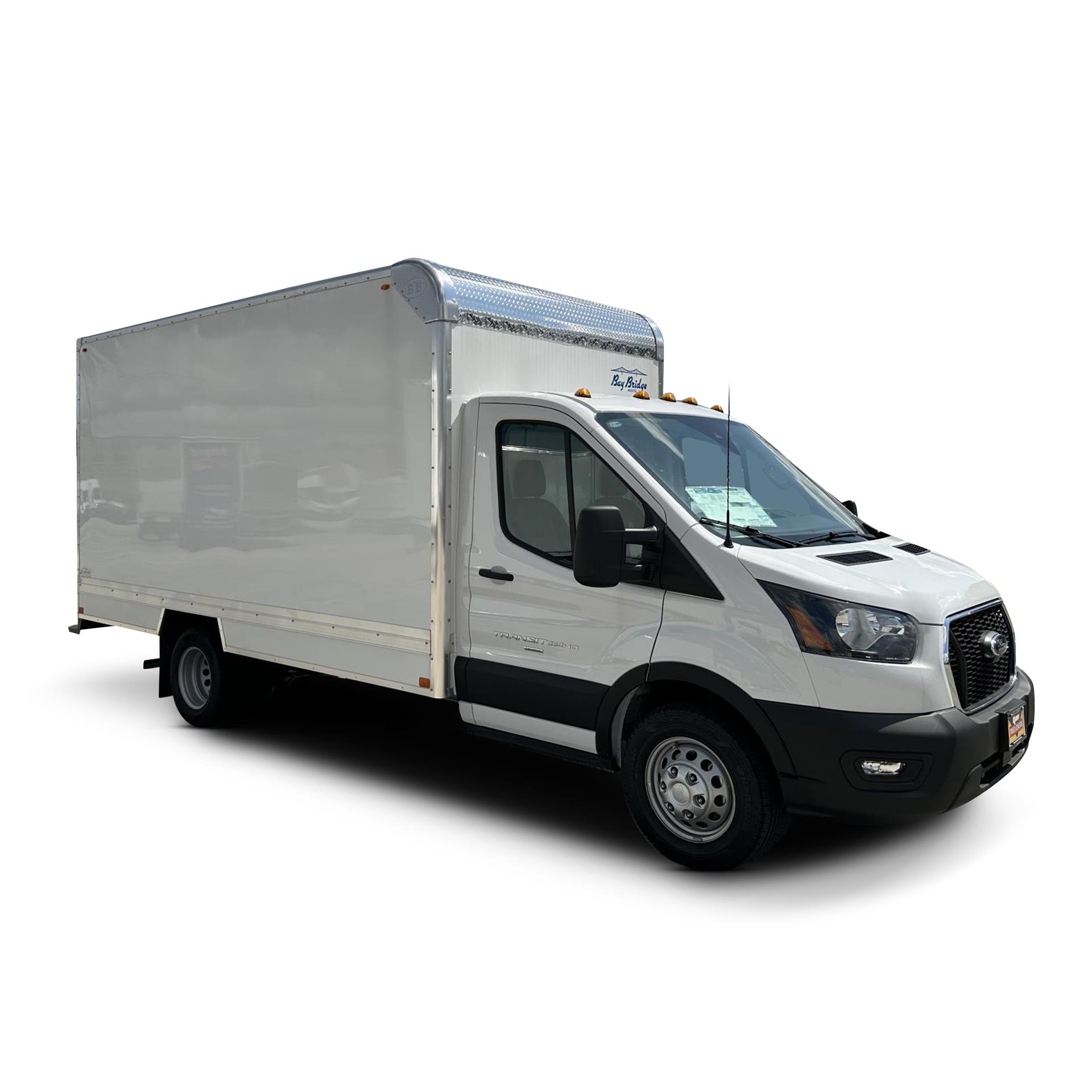 New 2024 Ford Transit 350 HD XL RWD, 14' Bay Bridge Sheet and Post Box Van for sale #1776178 - photo 1