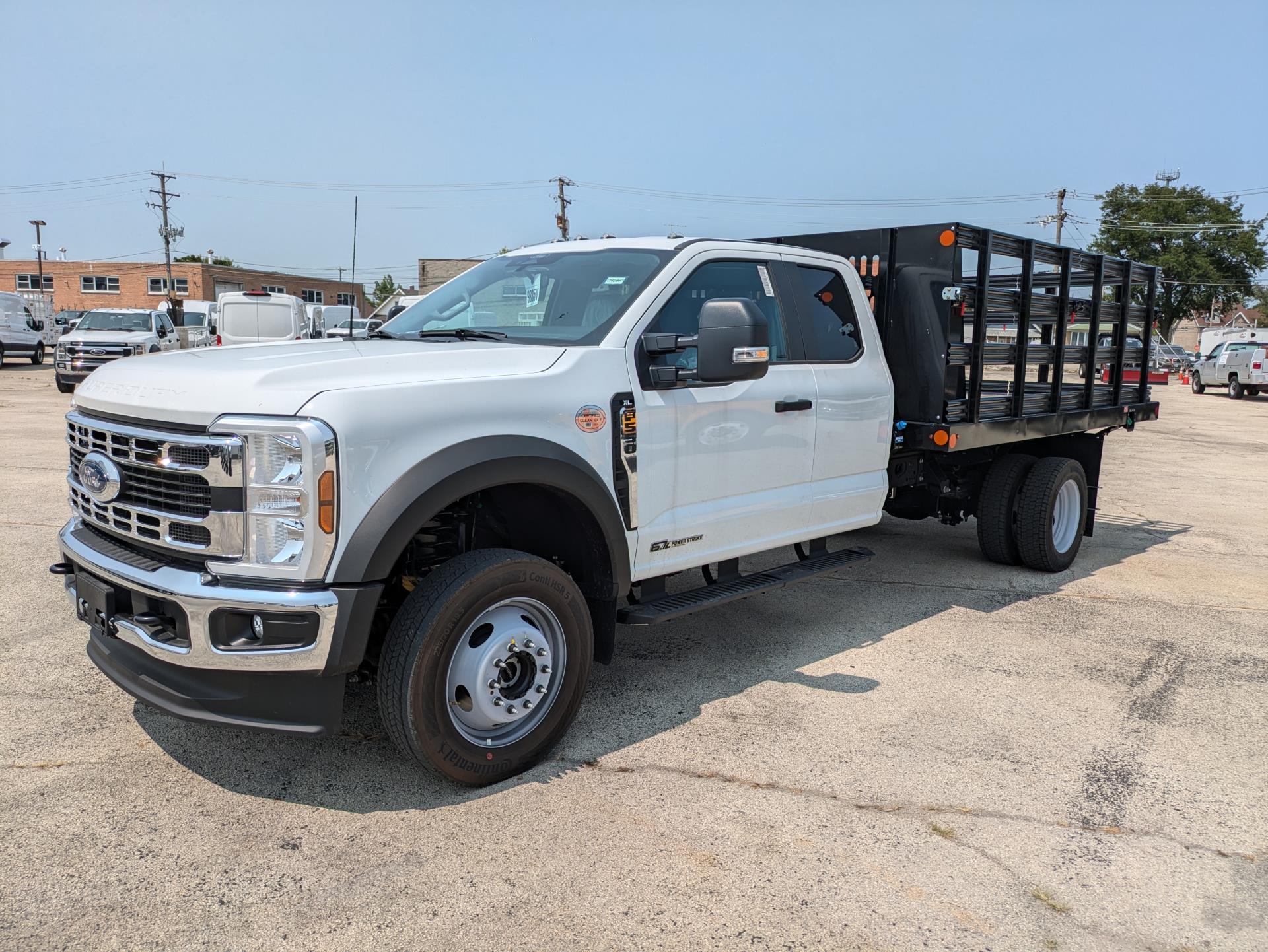 New 2024 Ford F-550 XL Super Cab 4x4, 12' 4" Reading Steel Stake Bed for sale #1790860 - photo 3