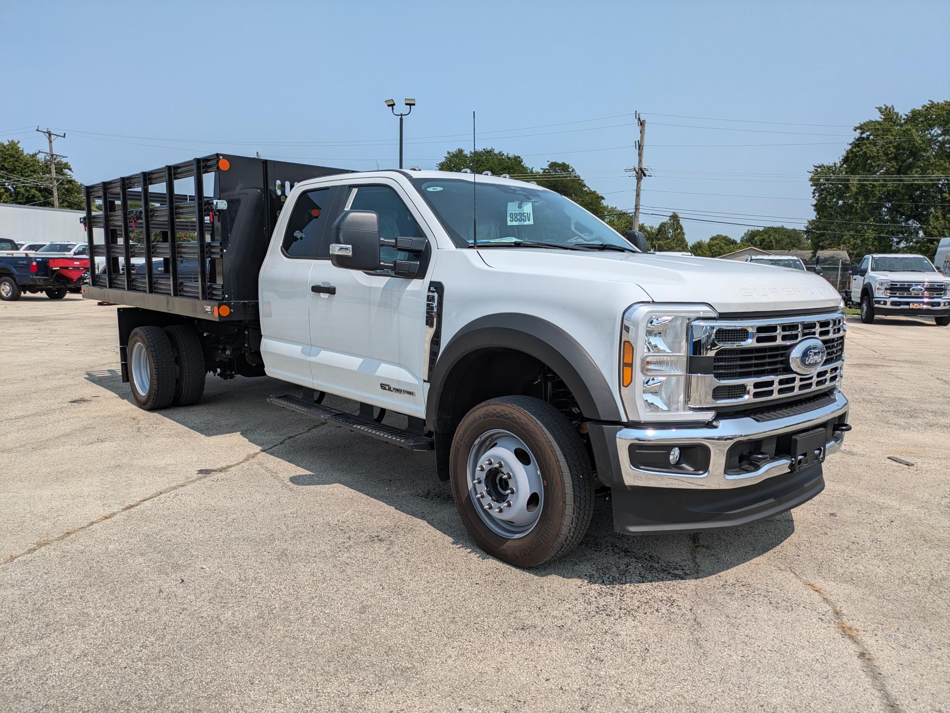 New 2024 Ford F-550 XL Super Cab 4x4, 12' 4" Reading Steel Stake Bed for sale #1790860 - photo 5