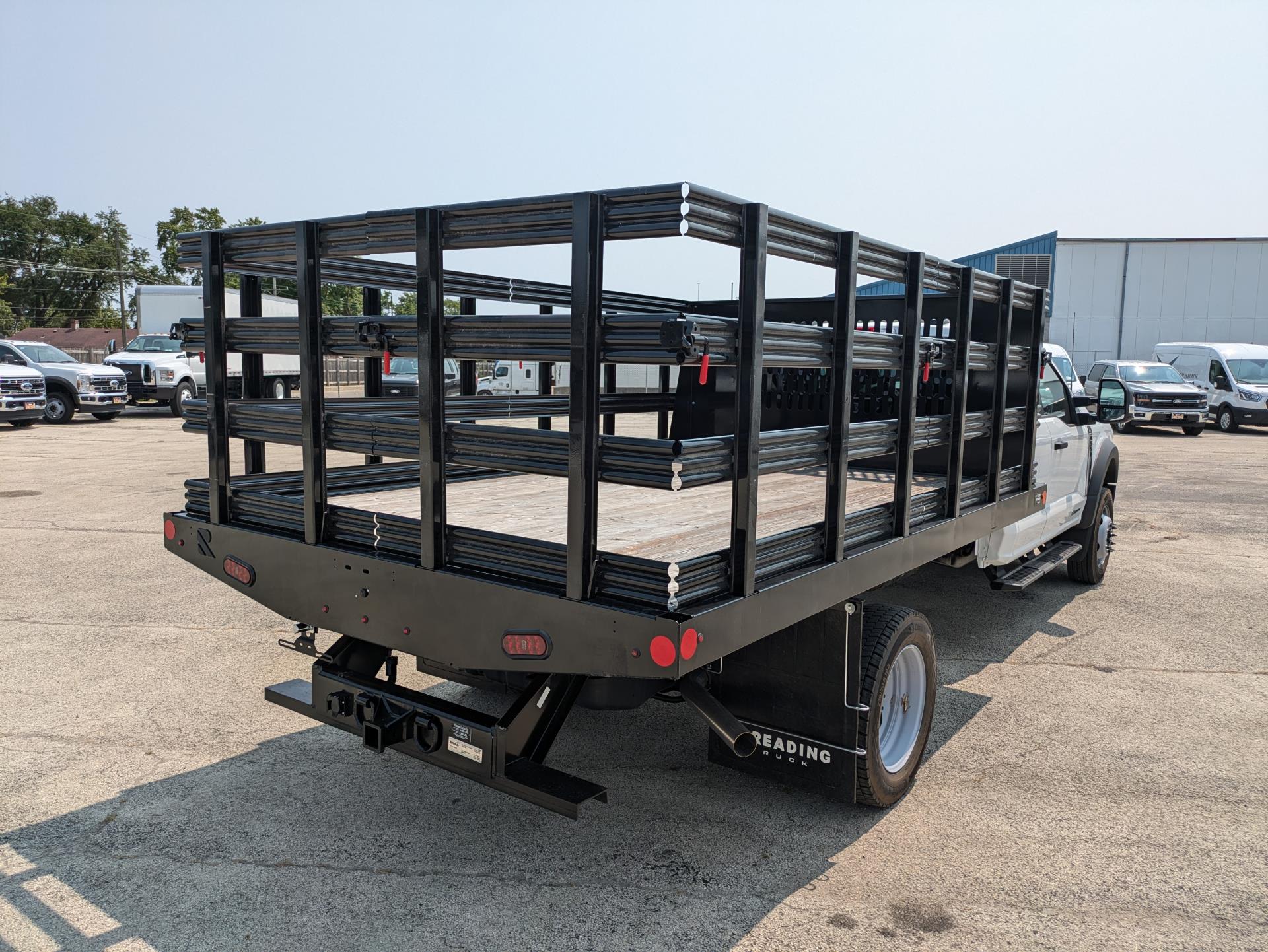 New 2024 Ford F-550 XL Super Cab 4x4, 12' 4" Reading Steel Stake Bed for sale #1790860 - photo 7