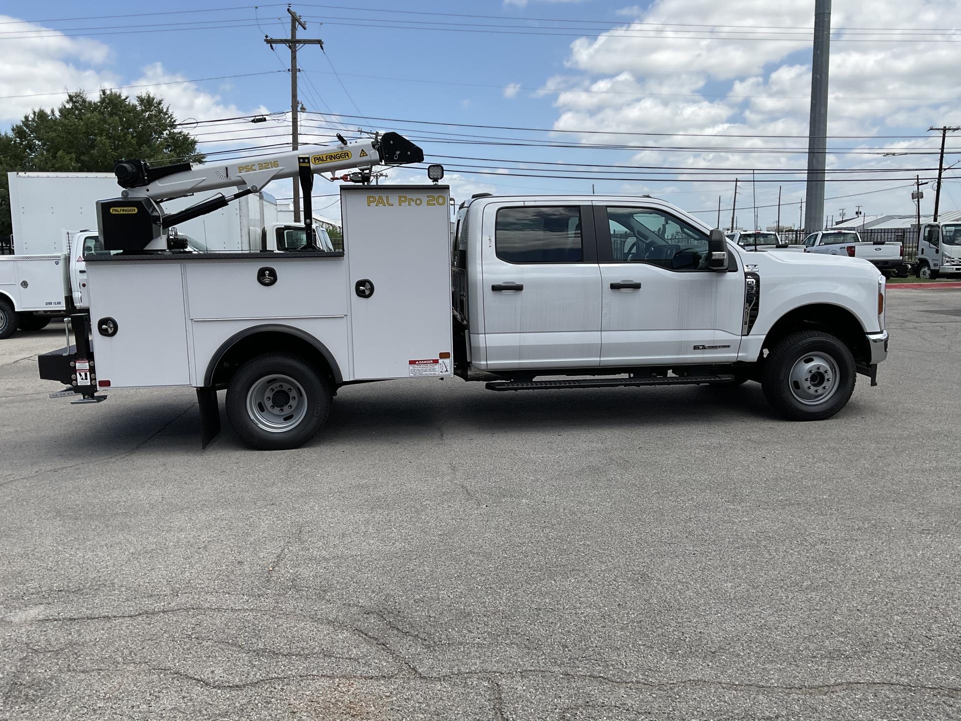 New 2024 Ford F-350 XL Crew Cab 4x4, 9' Palfinger PAL Pro 20 Mechanics Body for sale #1708190 - photo 7