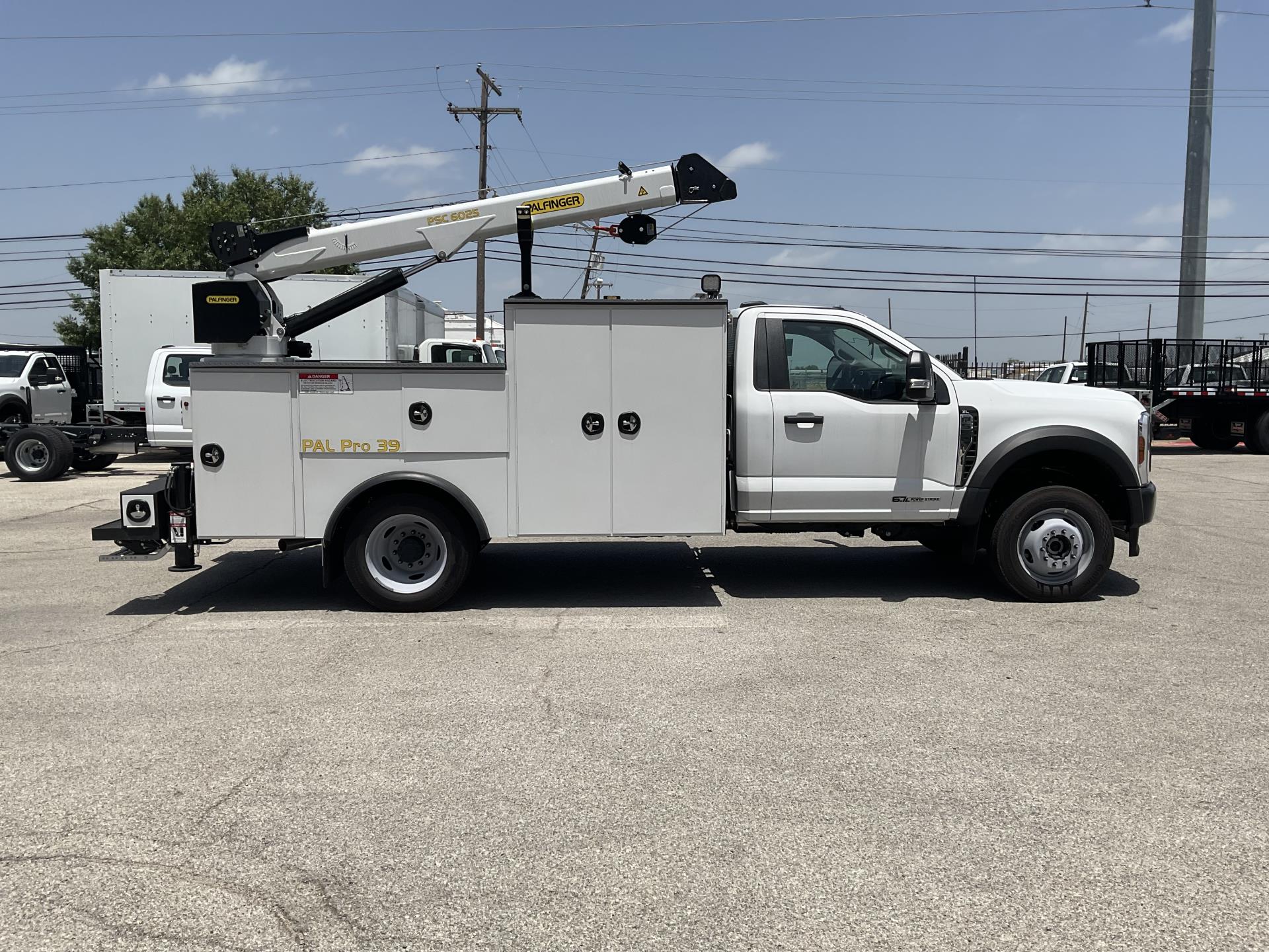 New 2024 Ford F-550 XL Regular Cab 4x4, 11' Palfinger PAL Pro 39 Mechanics Body for sale #1776016 - photo 6