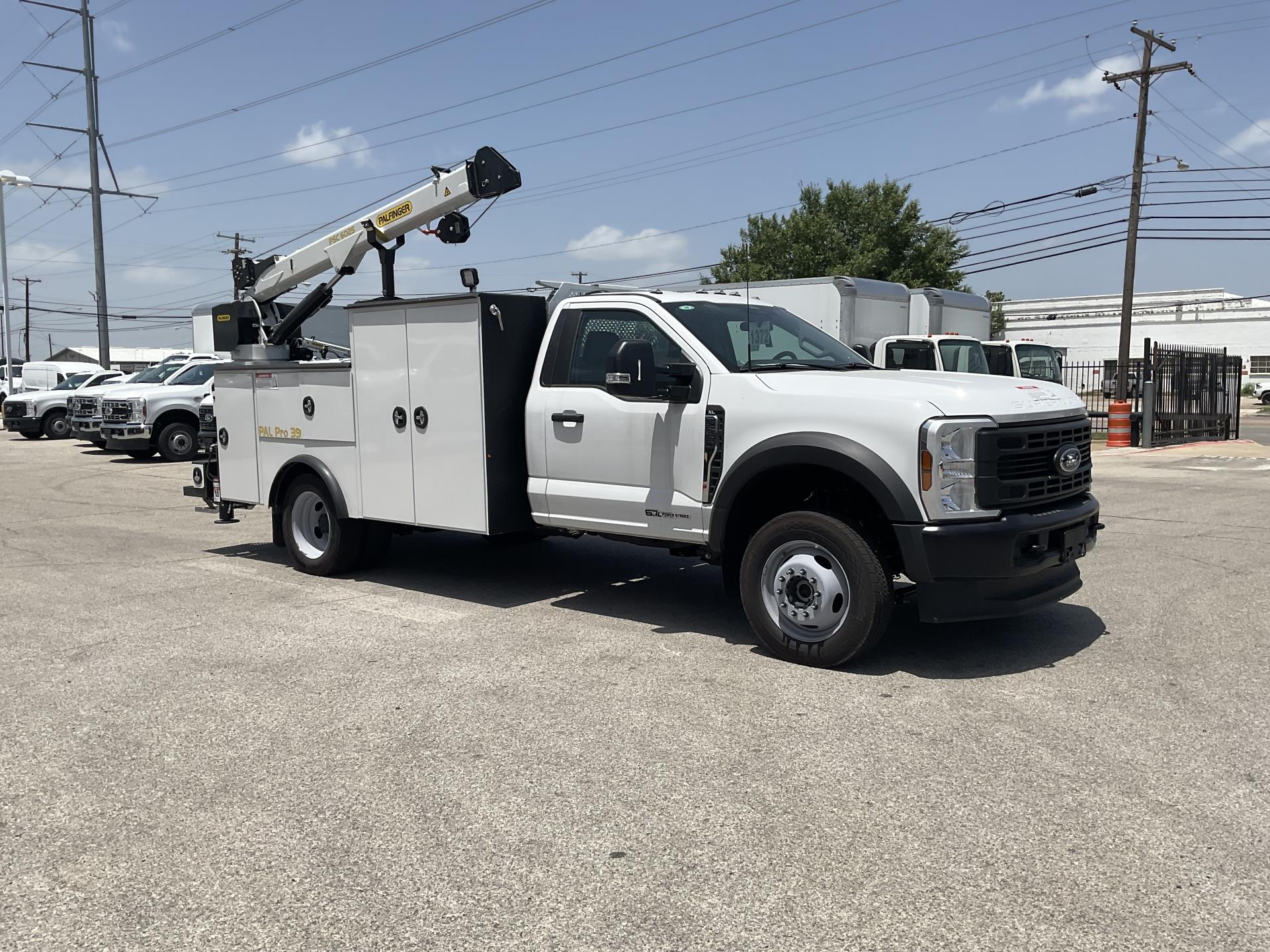 New 2024 Ford F-550 XL Regular Cab 4x4, 11' Palfinger PAL Pro 39 Mechanics Body for sale #1776016 - photo 7