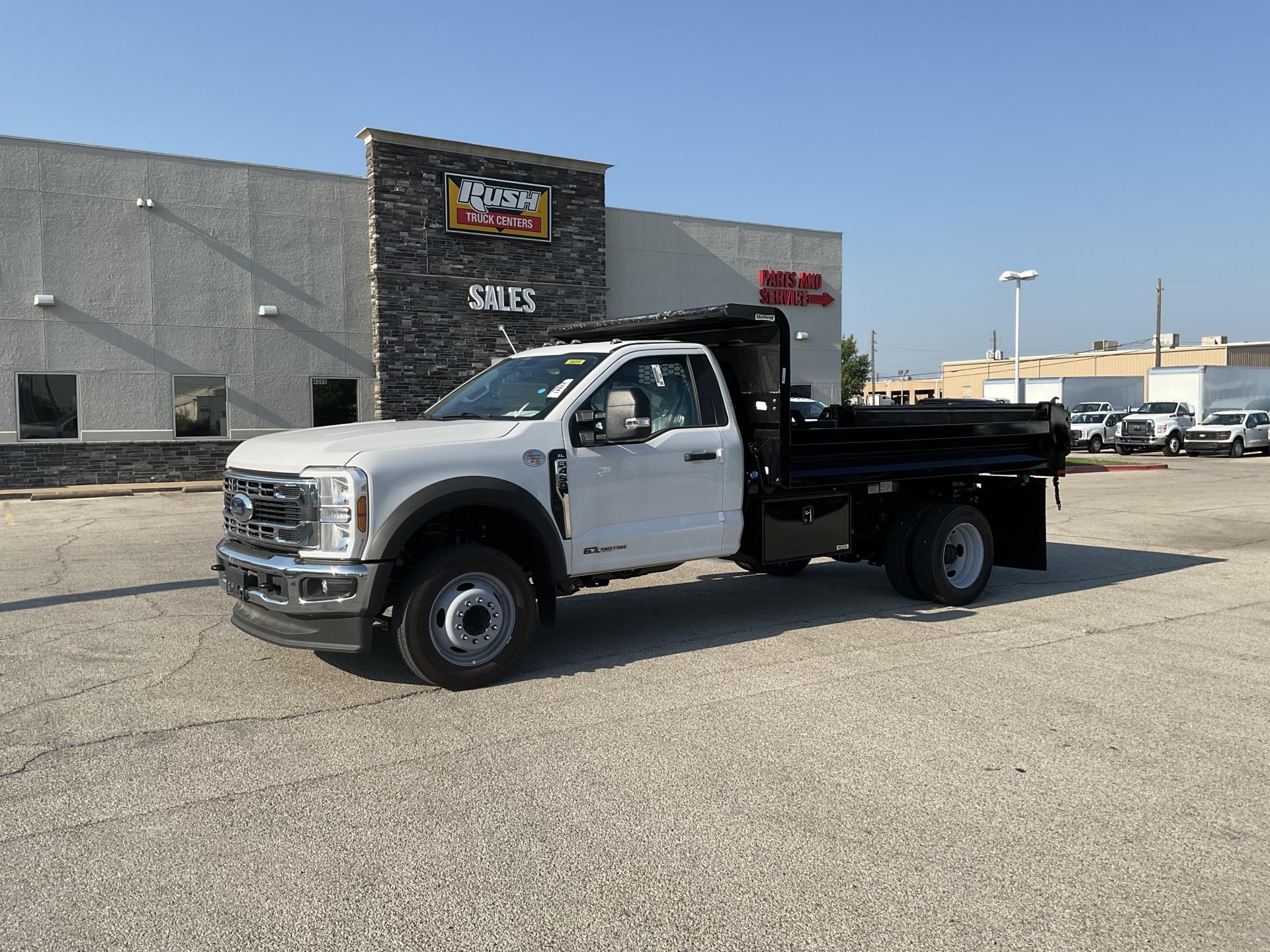 New 2024 Ford F-450 XL Regular Cab 4x2, Knapheide Rigid Side Dump Truck for sale #1791765 - photo 3