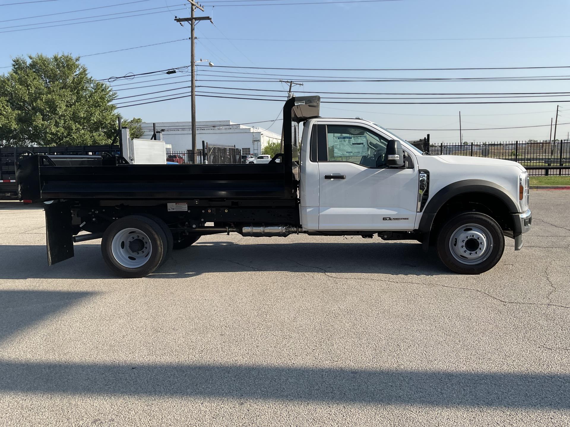 New 2024 Ford F-450 XL Regular Cab 4x2, Knapheide Rigid Side Dump Truck for sale #1791765 - photo 7