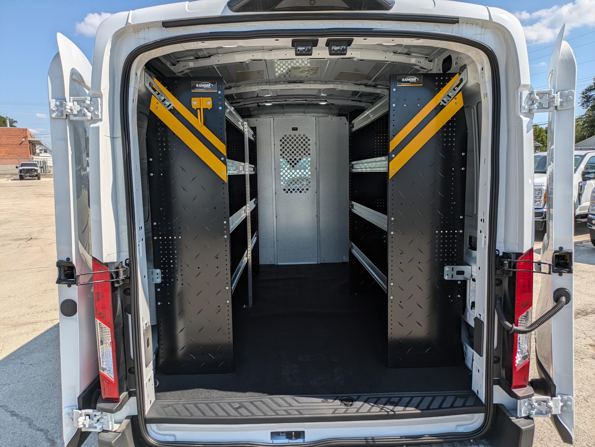 New 2023 Ford Transit 250 XL Medium Roof RWD, Ranger Design Contractor Upfitted Cargo Van for sale #1721196 - photo 2