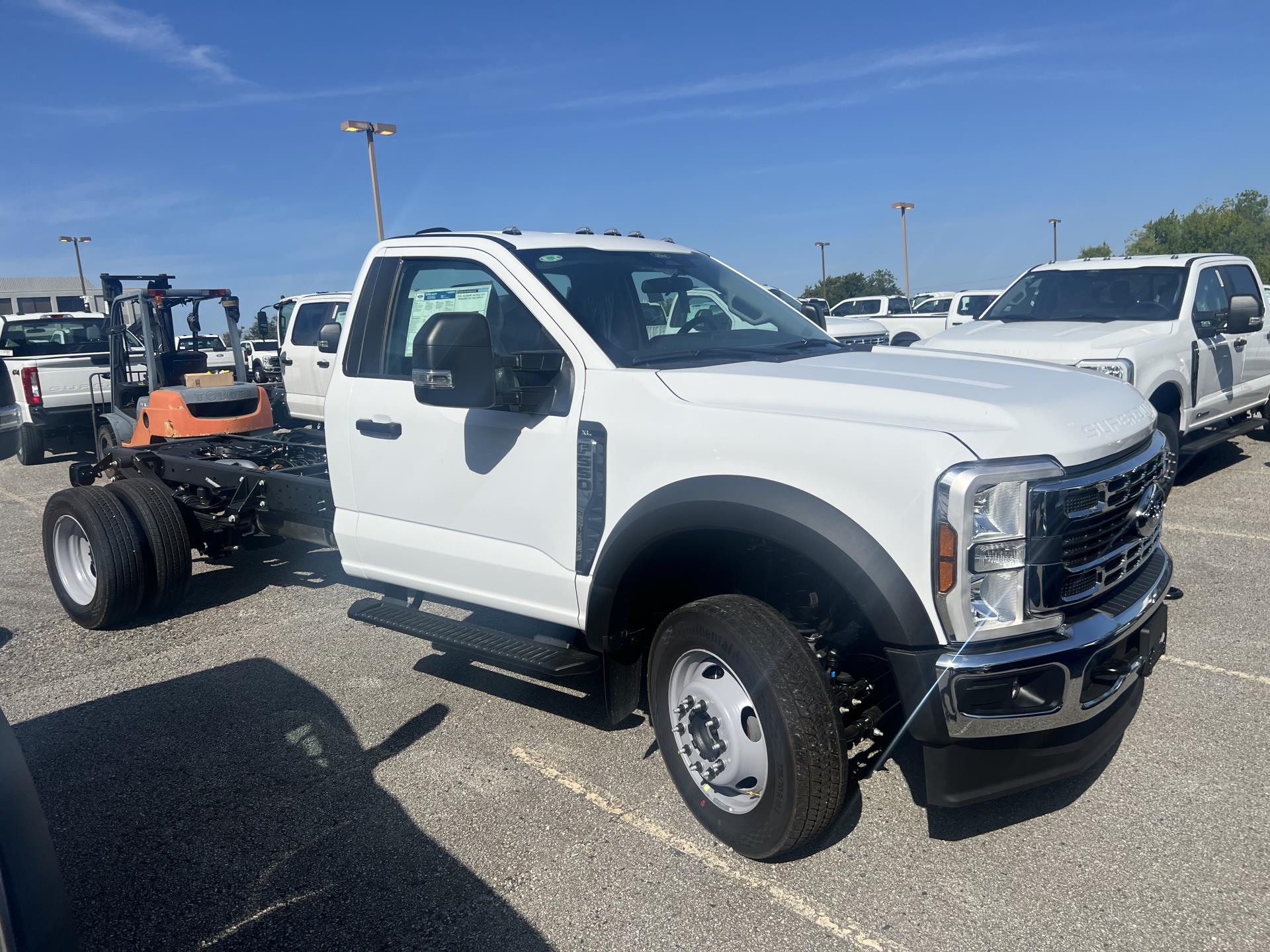 New 2024 Ford F-550 XL Regular Cab 4x4, Cab Chassis for sale #1788445 - photo 6