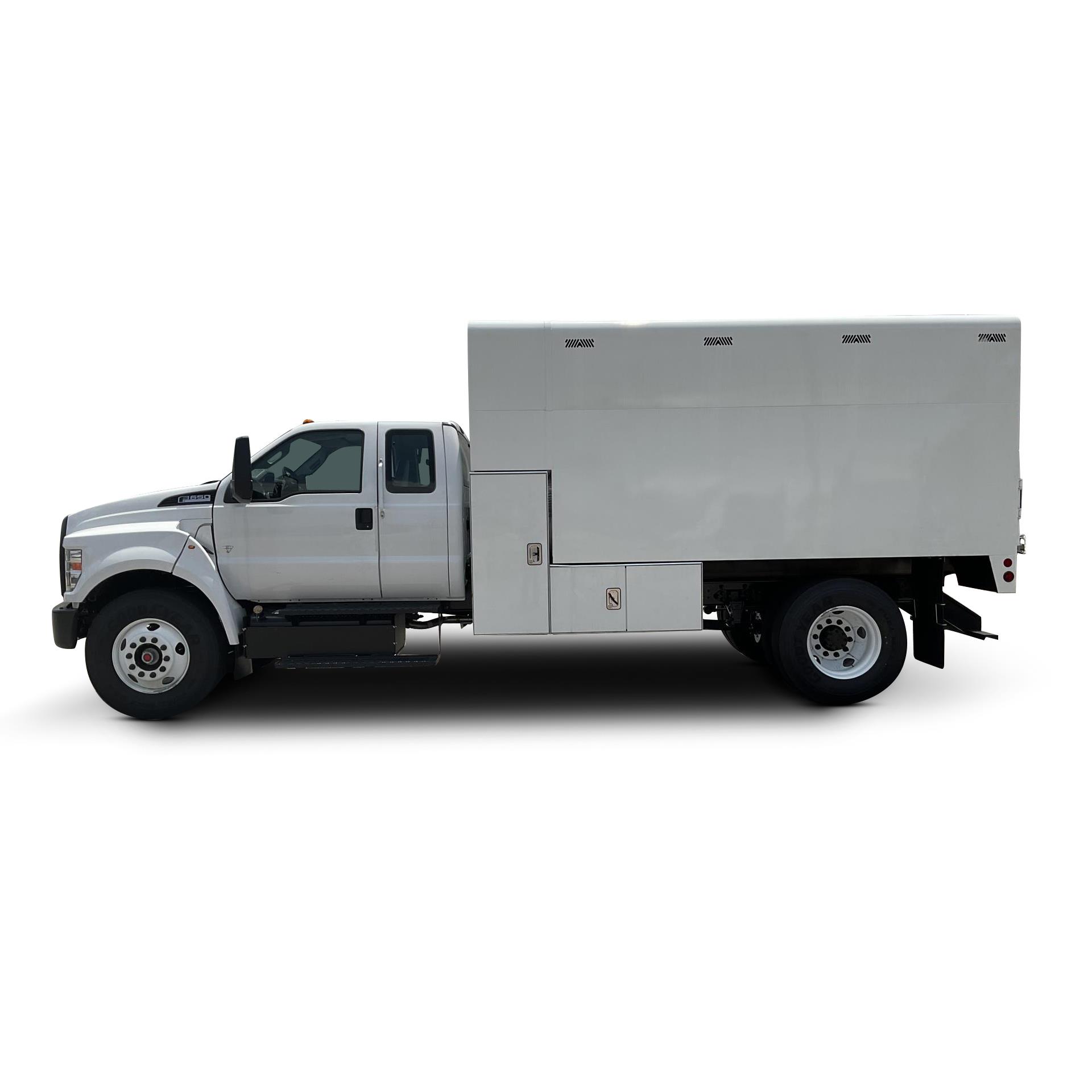 New 2025 Ford F-650 Standard Super Cab 4x2, 14' Arbortech Chipper Truck for sale #1796040 - photo 12