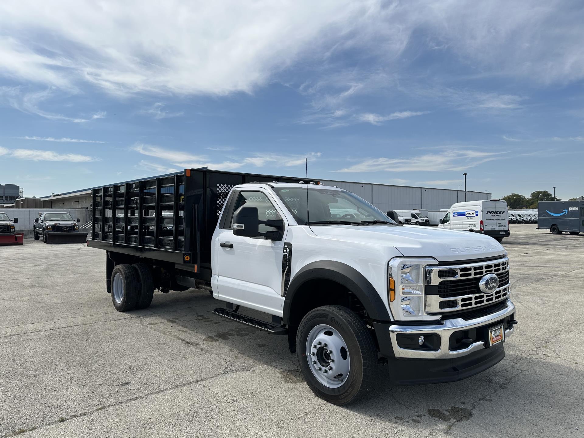 New 2024 Ford F-450 XL Regular Cab 4x4, 14' 6" Monroe Truck Equipment Versa-Line Platform Body Flatbed Truck for sale #1712131 - photo 10